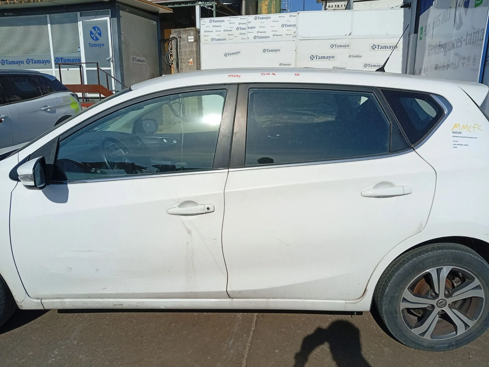Puerta Trasera Izquierda para Nissan Pulsar Hatchback (C13)