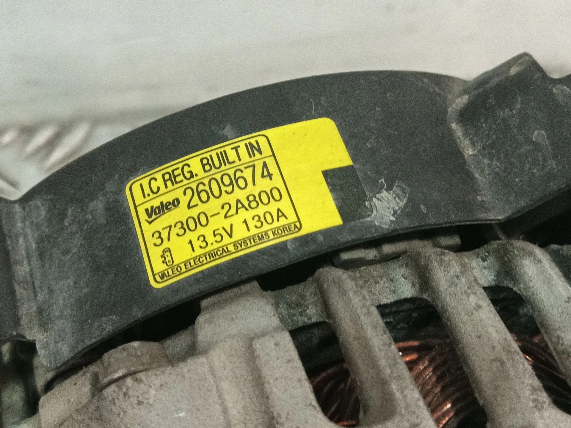 Alternador para Kia Carens Iv