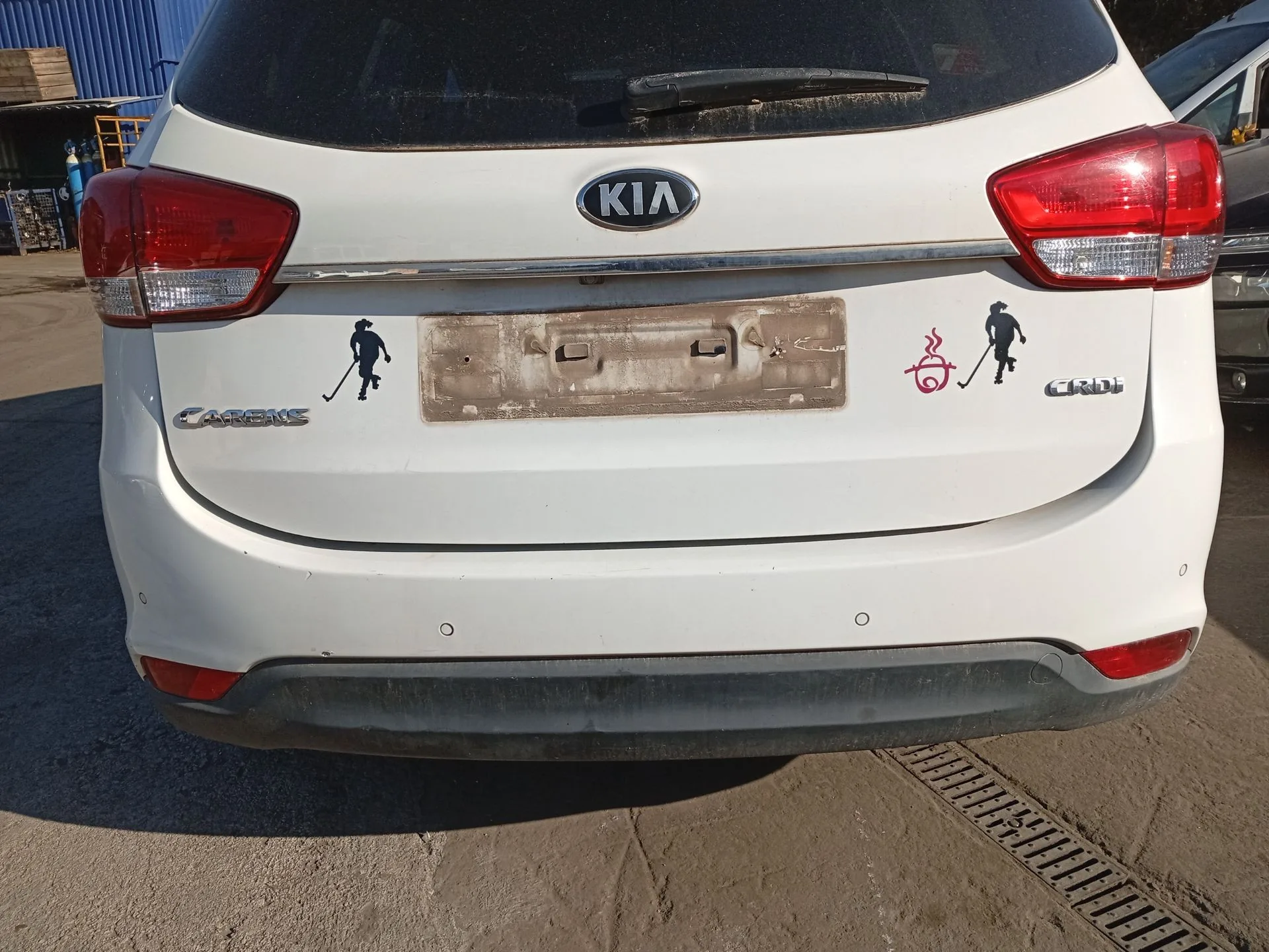 Paragolpes Trasero para Kia Carens Iv