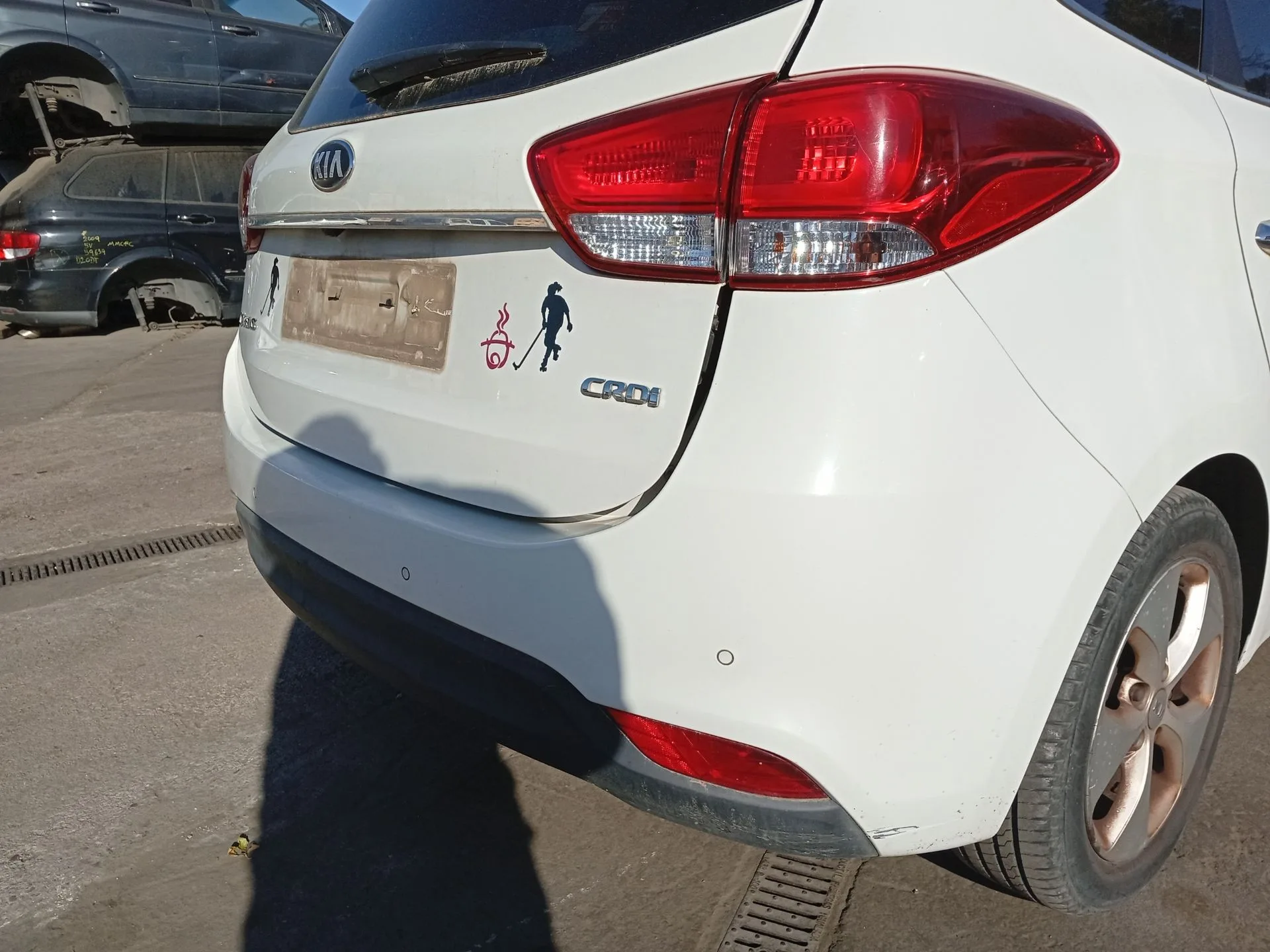 Paragolpes Trasero para Kia Carens Iv