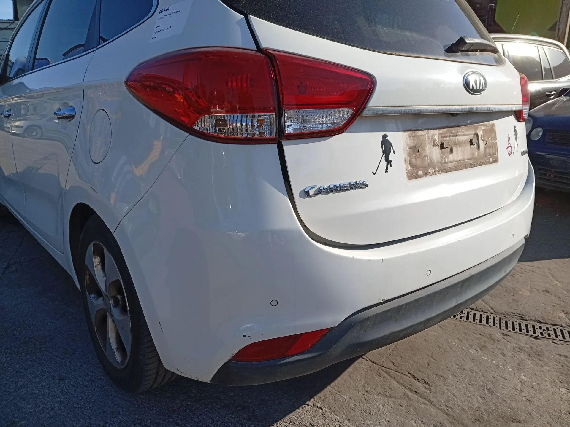 Paragolpes Trasero para Kia Carens Iv