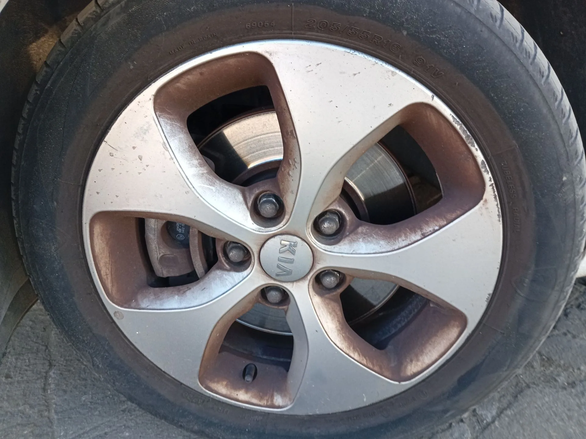 Pinza Freno Delantera Izquierda para Kia Carens Iv
