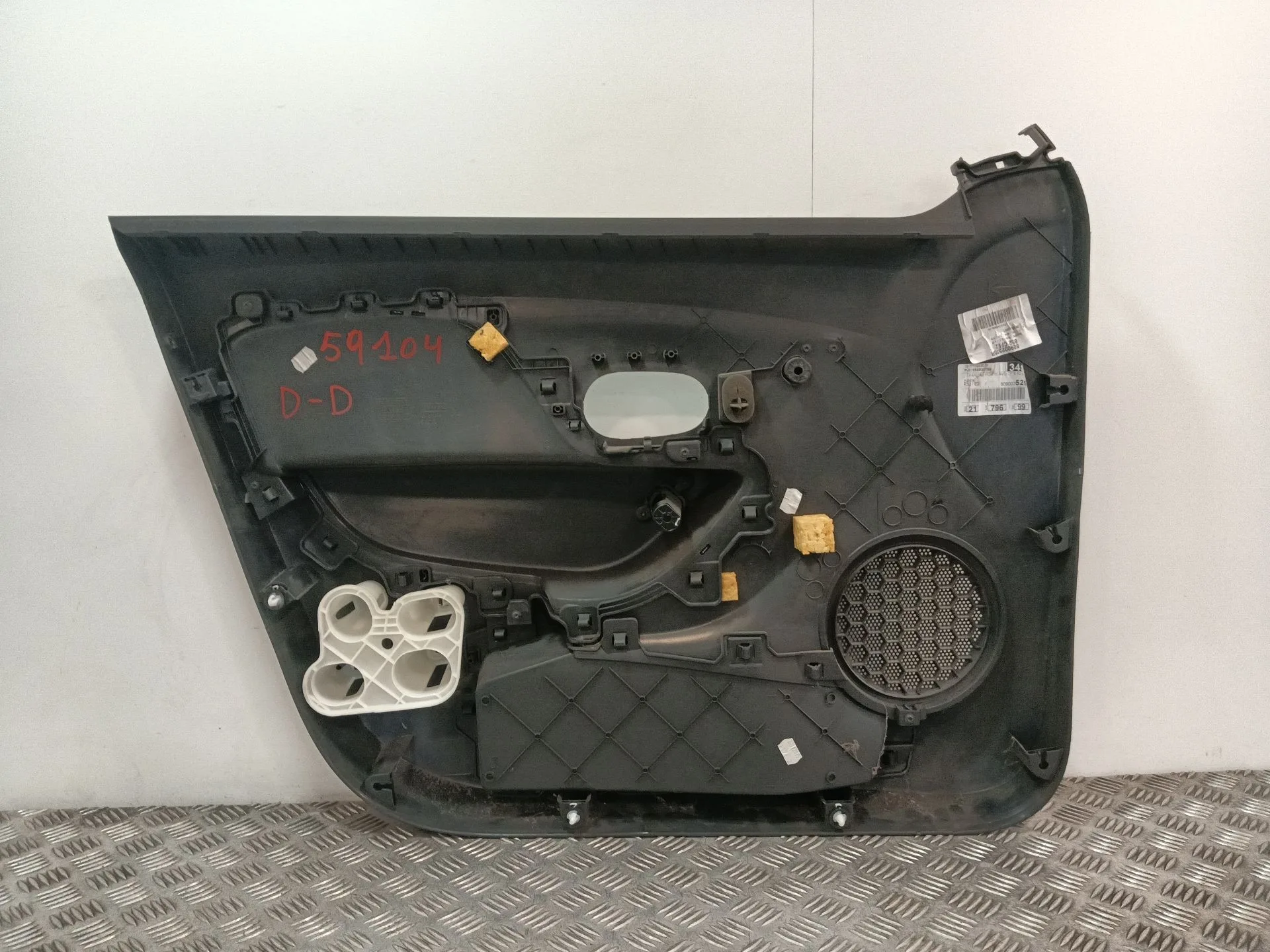 Guarnecido Puerta Delantera Derecha para Dacia Sandero
