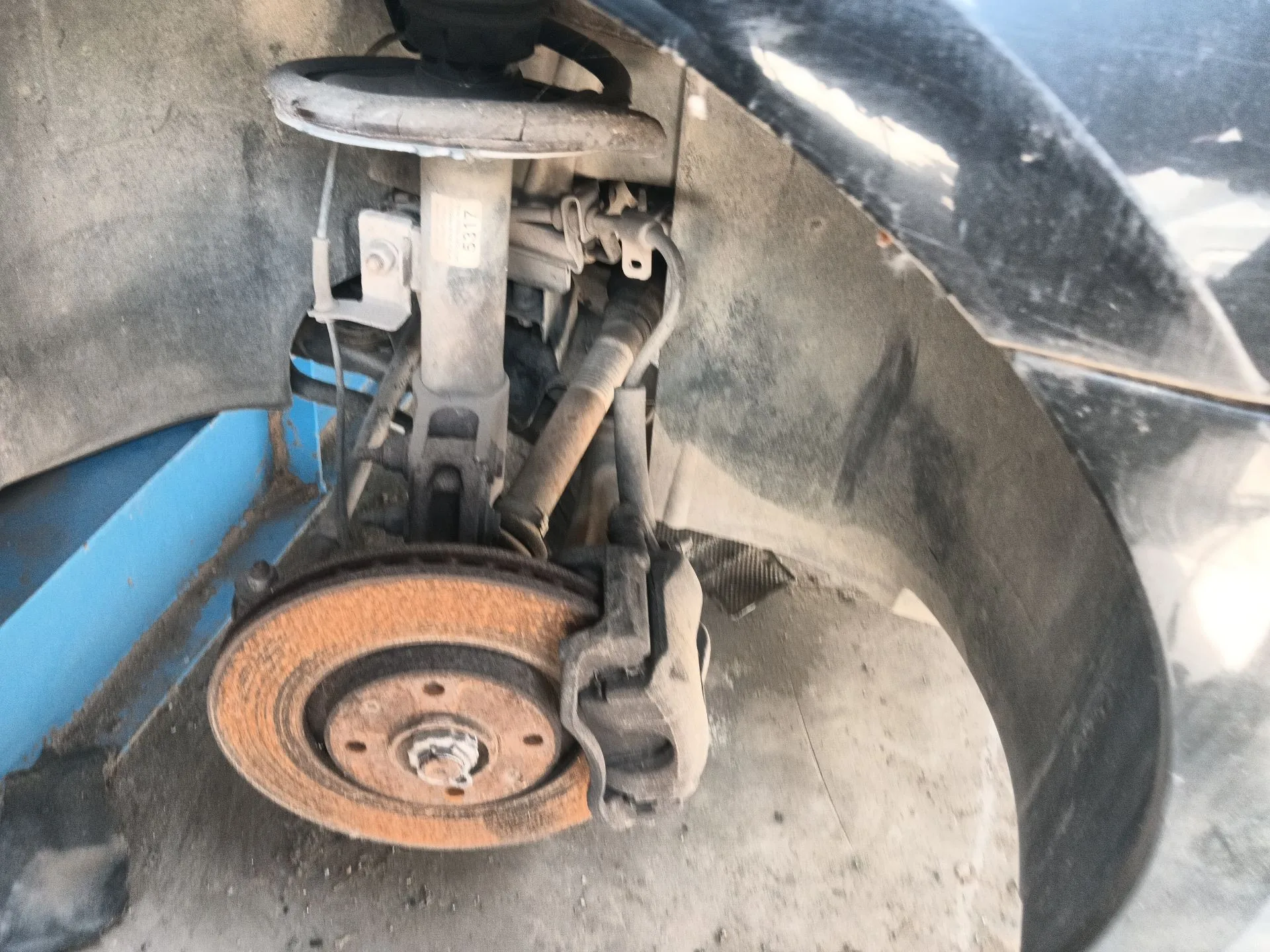 Amortiguador Delantero Derecho para Peugeot 307 Cc (3B)
