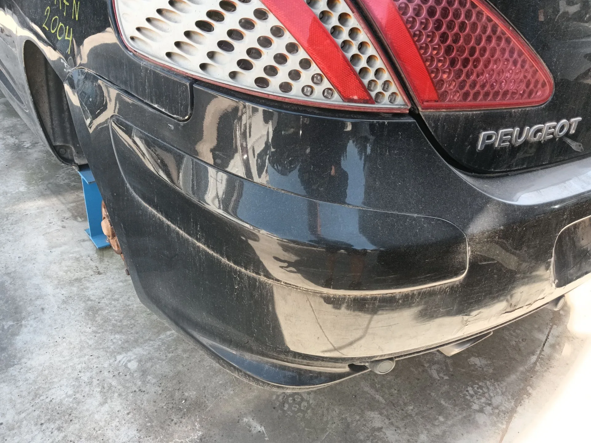 Paragolpes Trasero para Peugeot 307 Cc (3B)