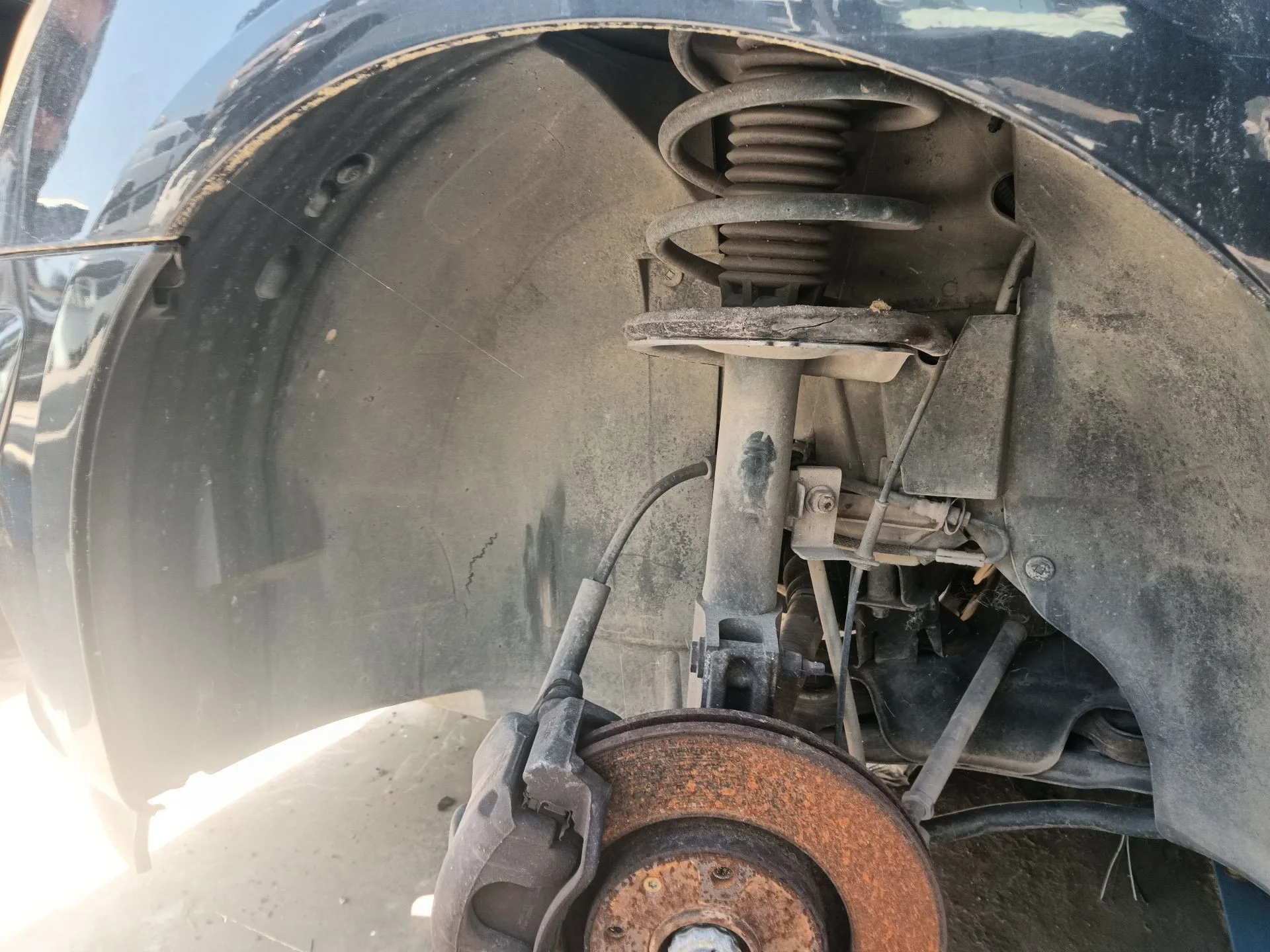 Paso De Rueda Delantero Izquierdo para Peugeot 307 Cc (3B)