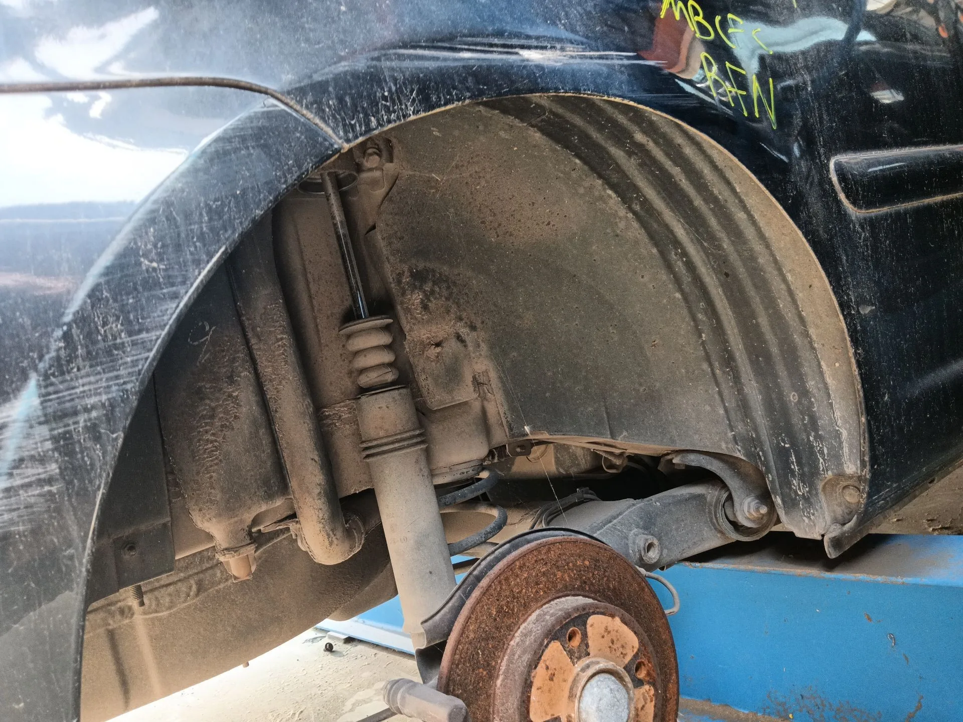 Paso De Rueda Trasero Derecho para Peugeot 307 Cc (3B)