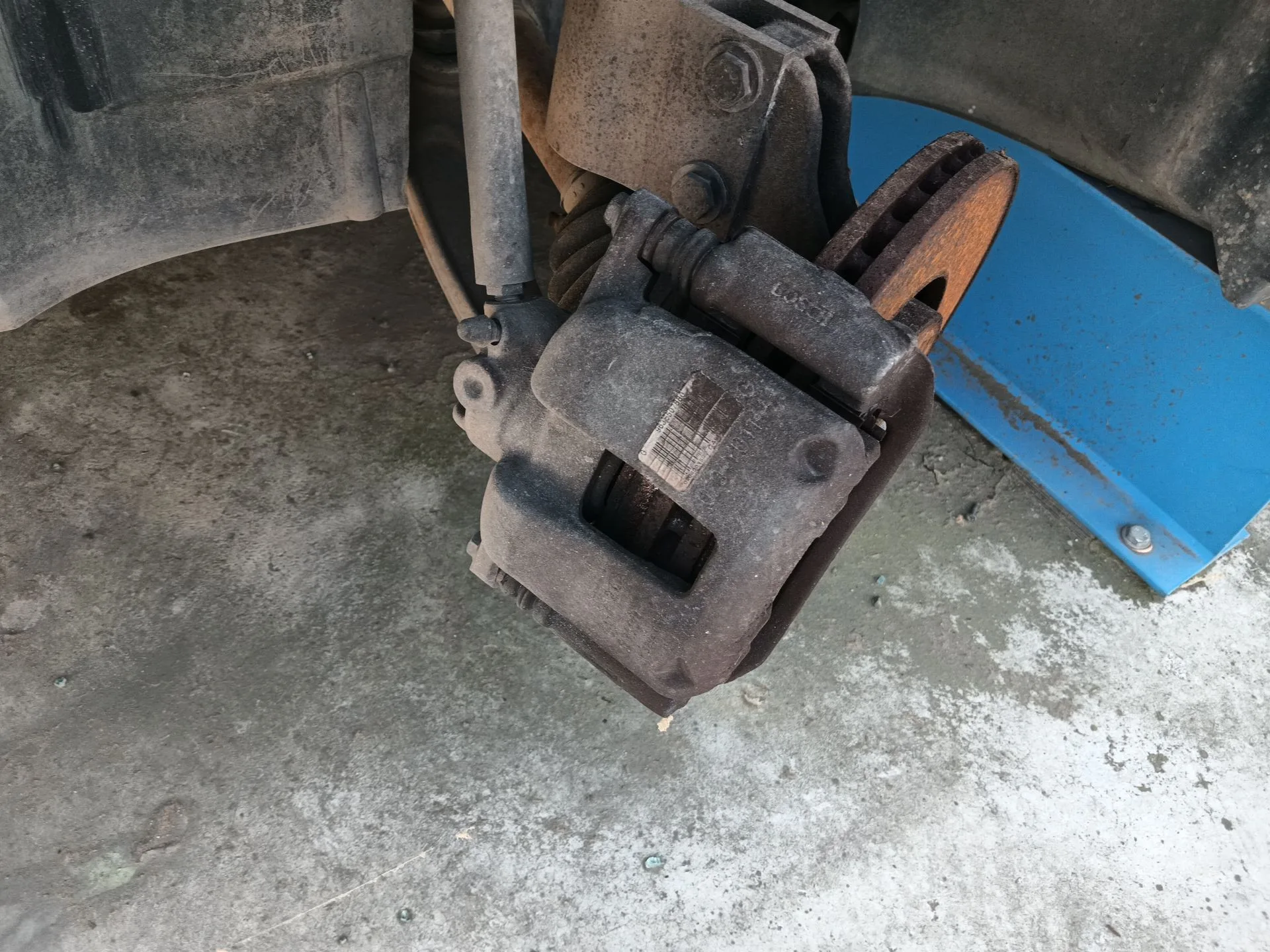 Pinza Freno Delantera Izquierda para Peugeot 307 Cc (3B)