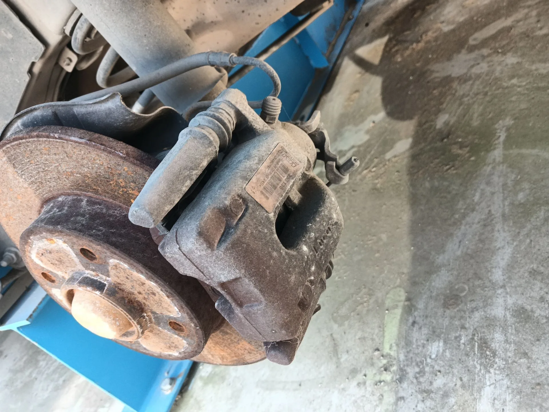 Pinza Freno Trasera Izquierda para Peugeot 307 Cc (3B)