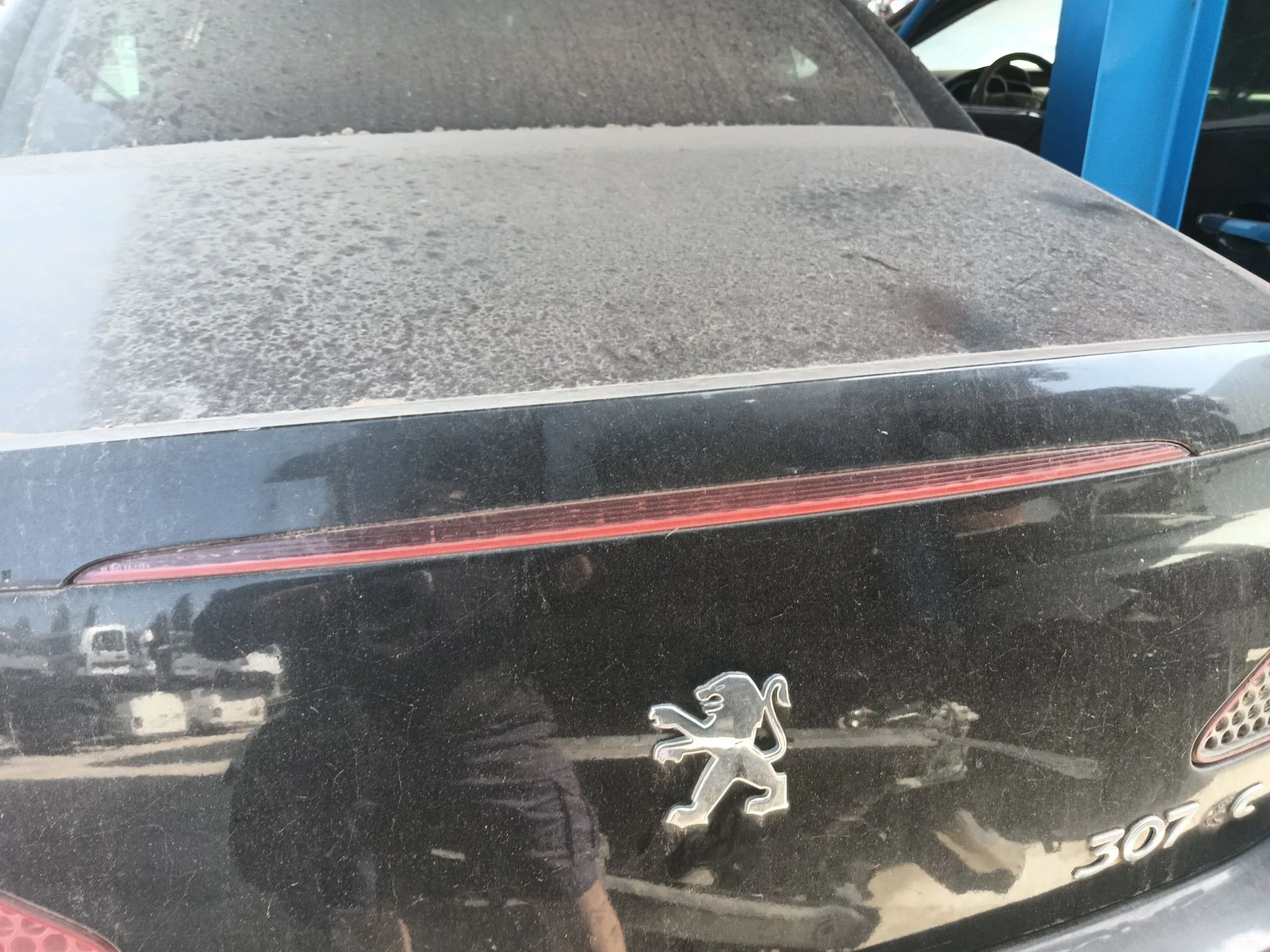 Piloto Central De Freno para Peugeot 307 Cc (3B)