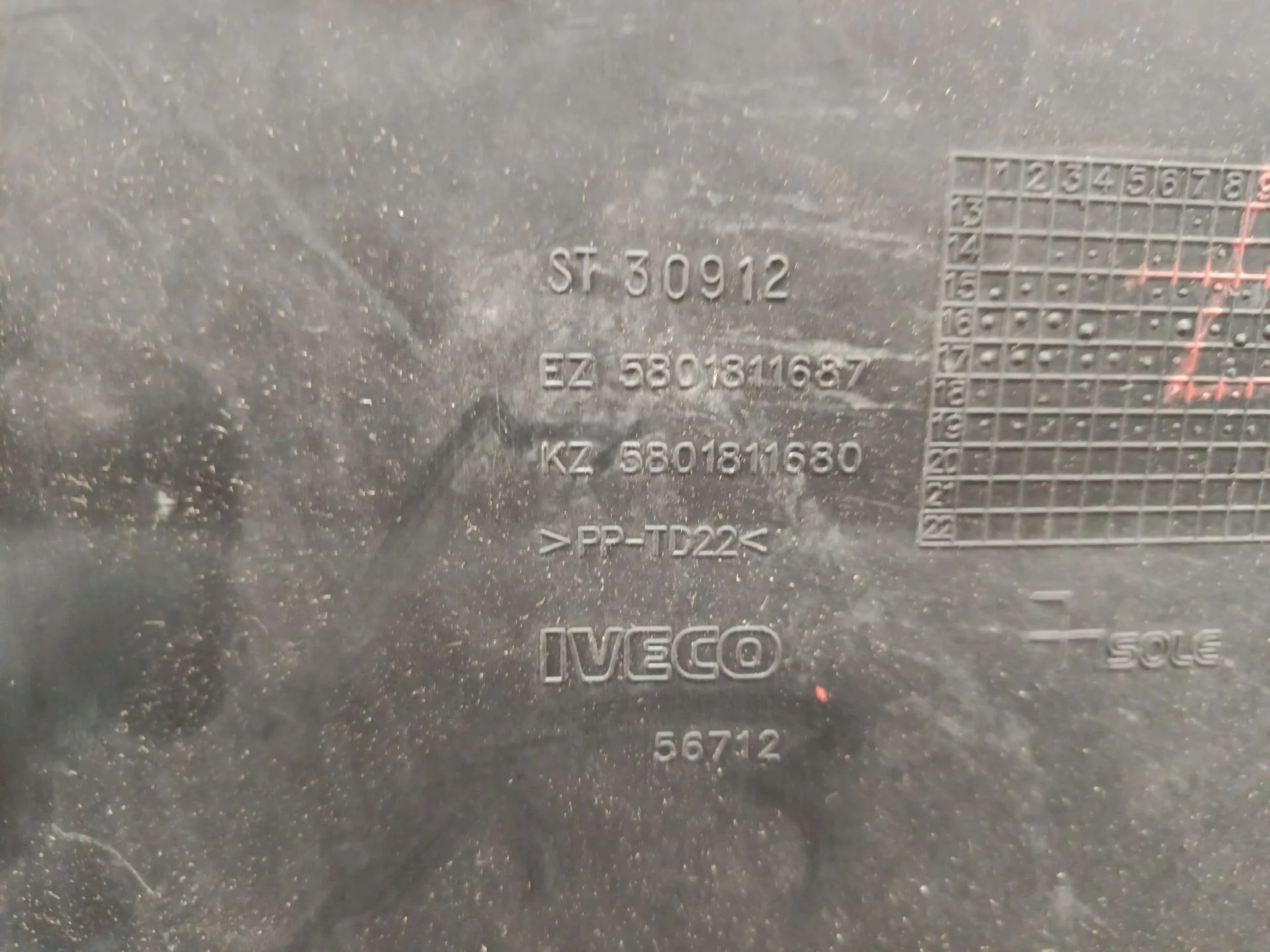 Moldura para Iveco Daily Vi Furgoneta