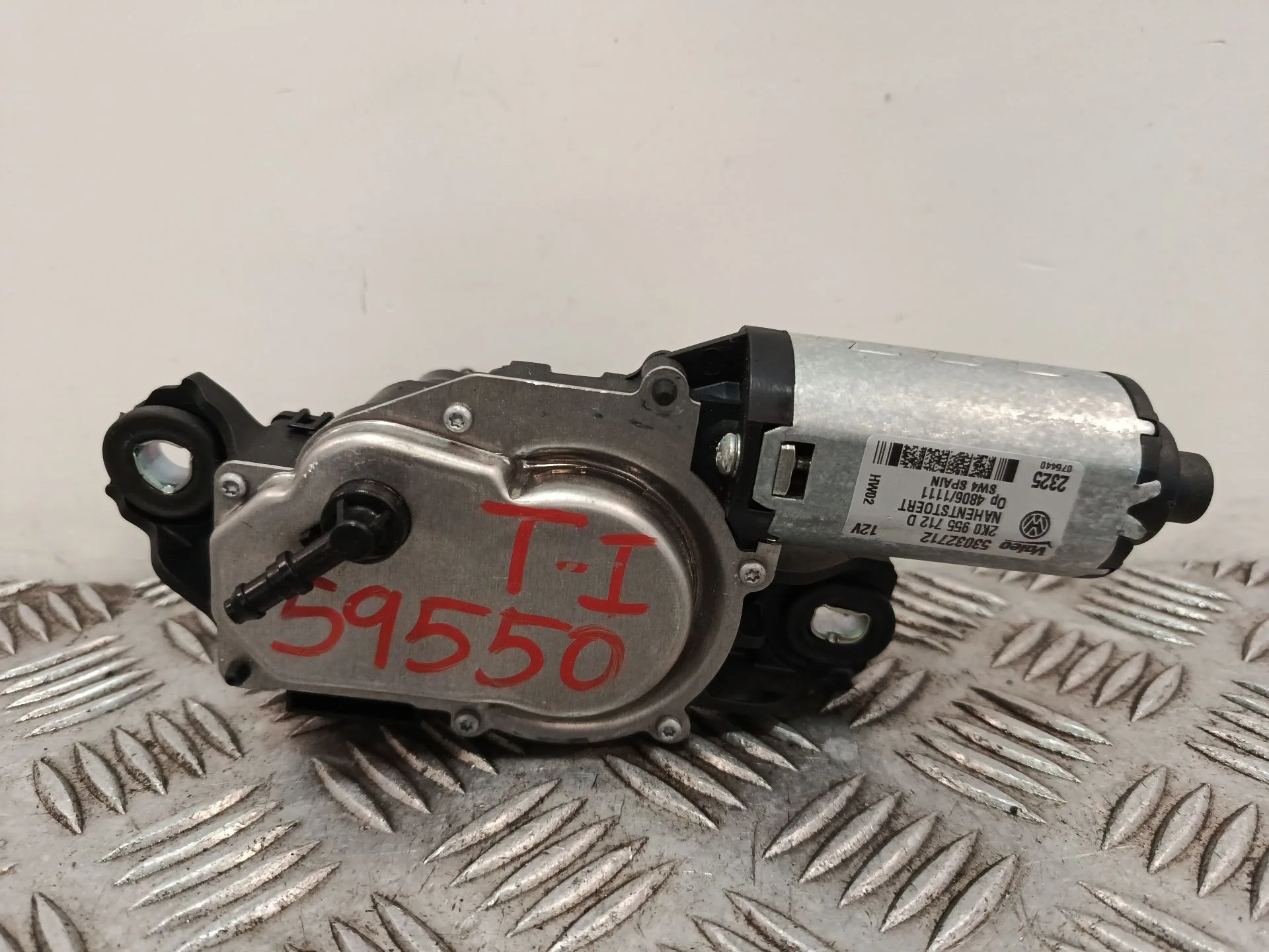Motor Limpia Trasero para Volkswagen Caddy Iii Monospace (2Kb, 2Kj, 2Cb, 2Cj)