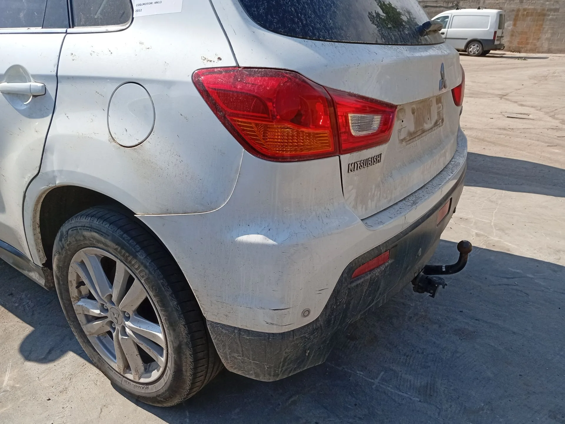 Paragolpes Trasero para Mitsubishi Asx (Ga_W_)