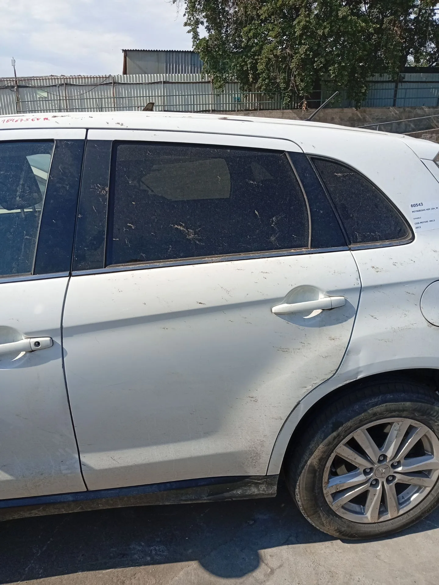 Puerta Trasera Izquierda para Mitsubishi Asx (Ga_W_)