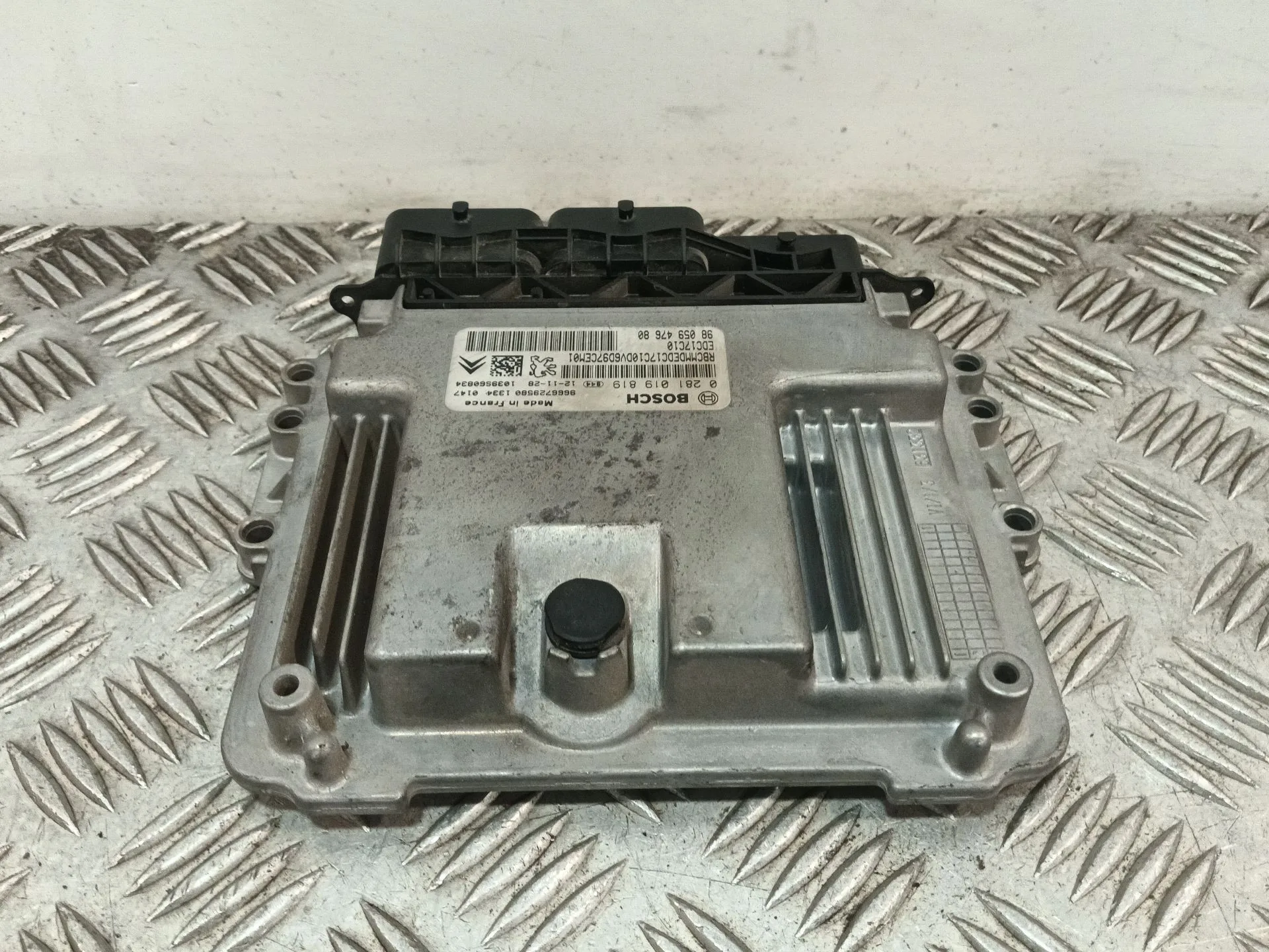 Centralita Motor Uce para Citroën C-Elysee (Dd_)