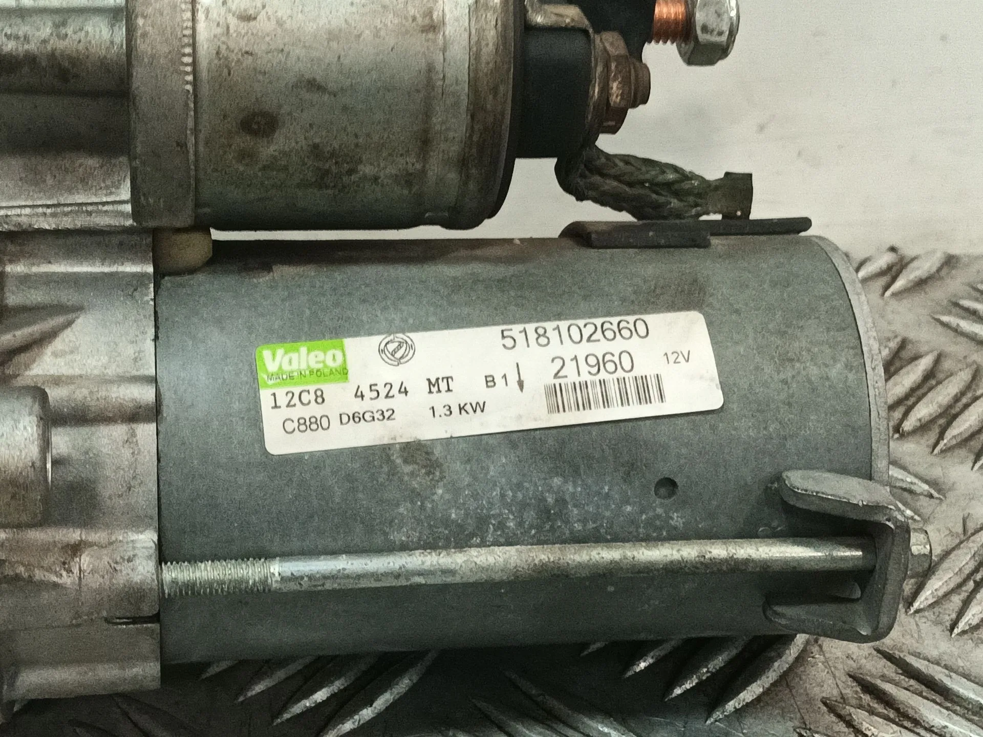 Motor Arranque para Fiat Fiorino Monospace (225_)