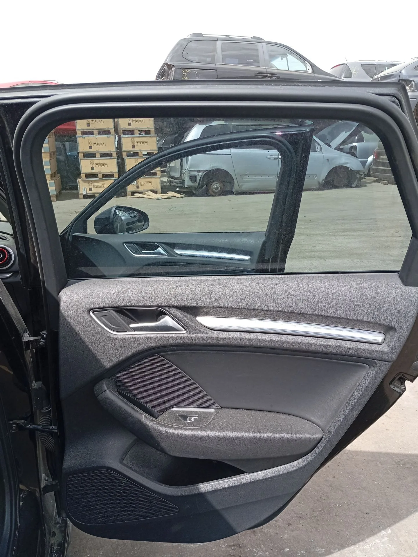 Elevalunas Trasero Derecho para Audi A3 Sportback (8Va, 8Vf)