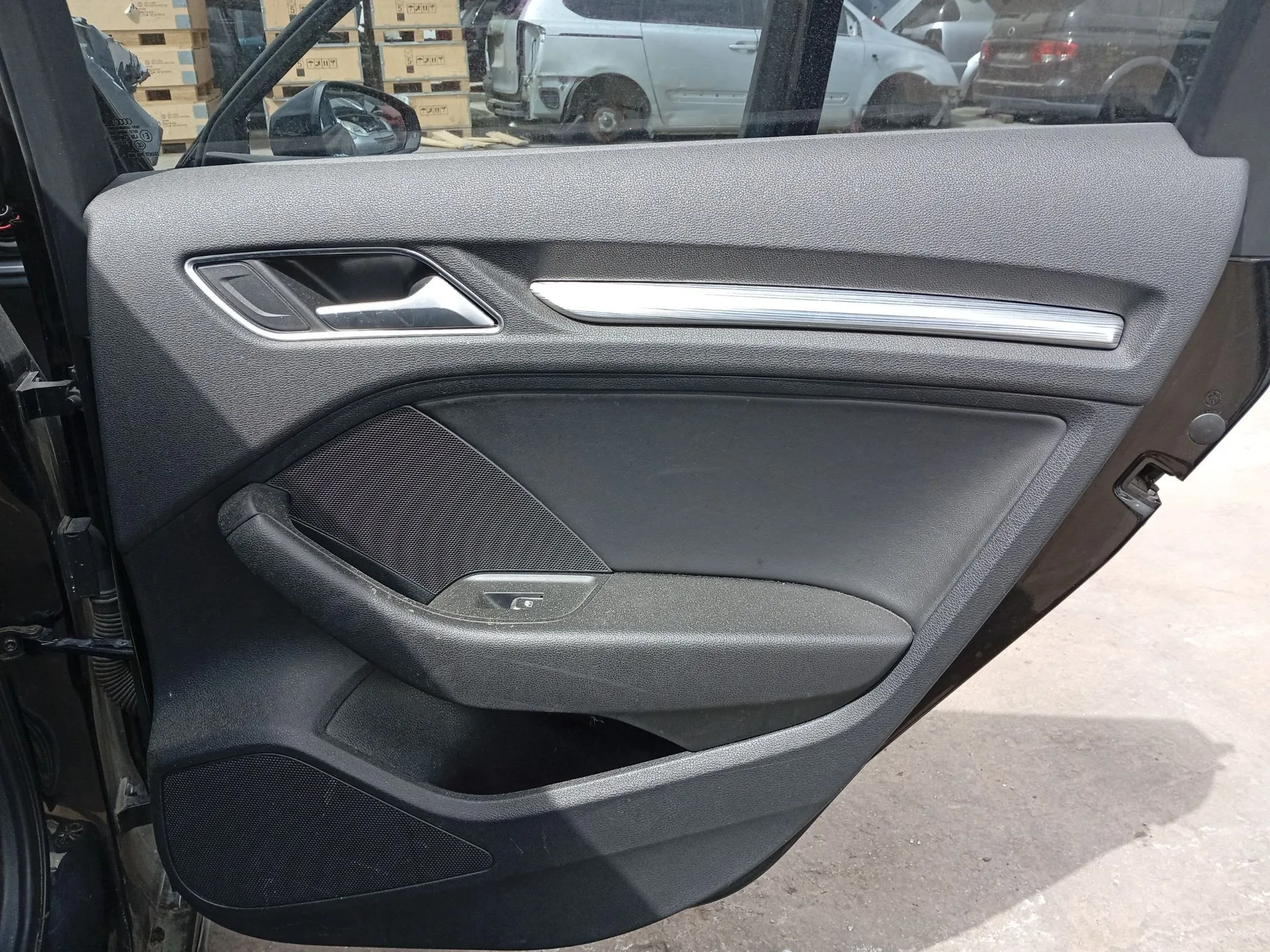 Elevalunas Trasero Derecho para Audi A3 Sportback (8Va, 8Vf)