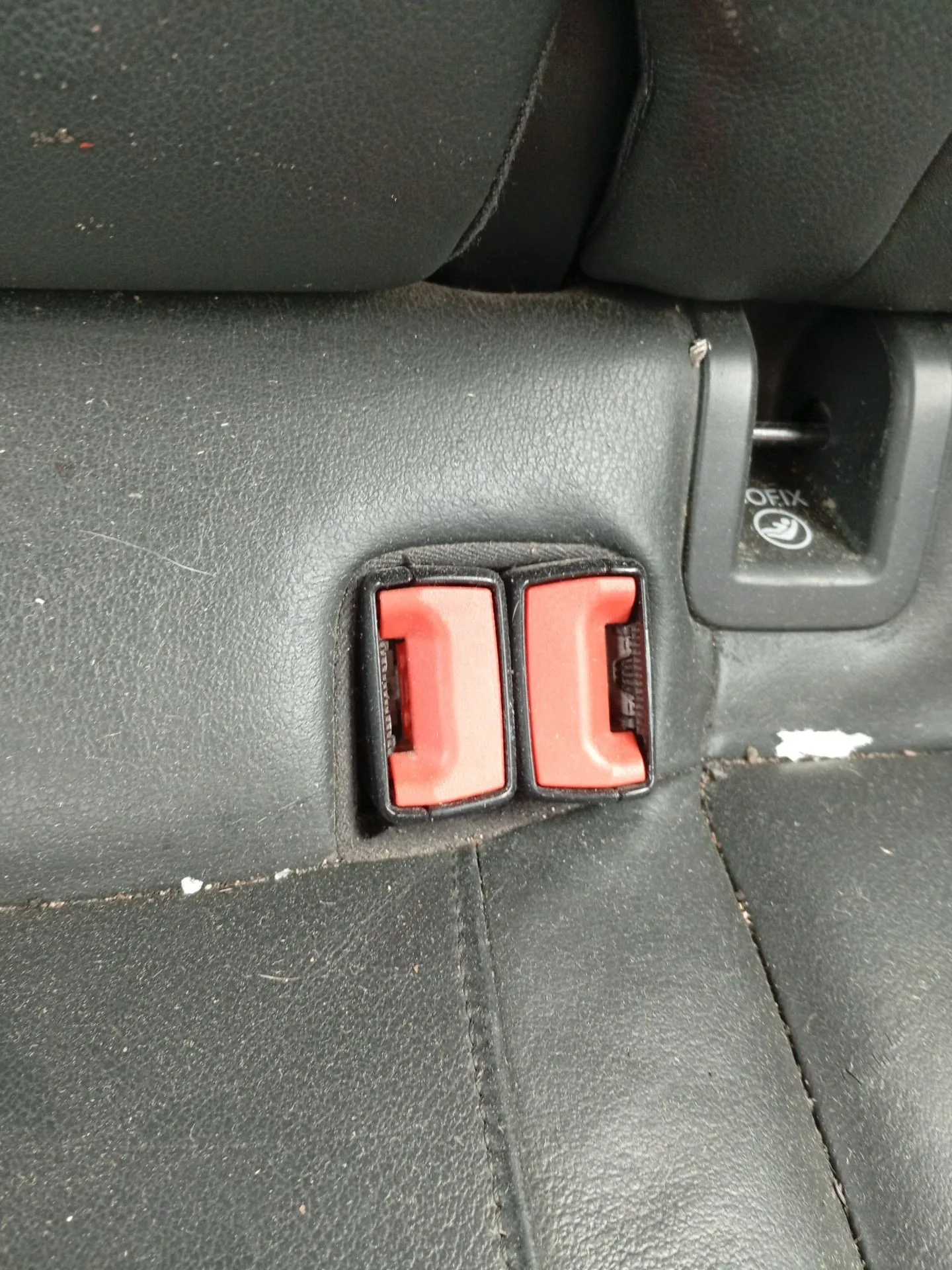 Enganche Cinturon Trasero Central para Audi A3 Sportback (8Va, 8Vf)