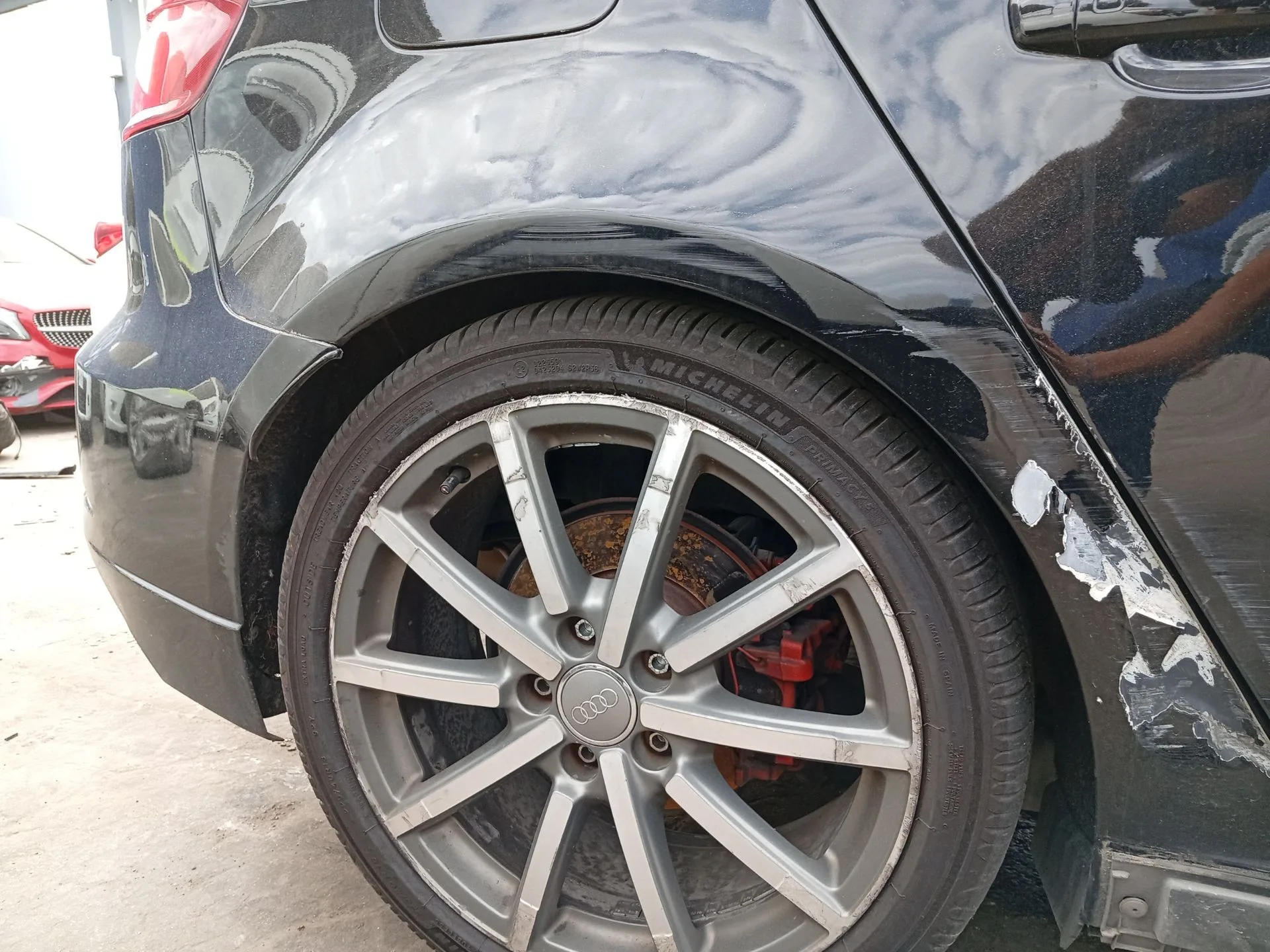 Paso De Rueda Trasero Derecho para Audi A3 Sportback (8Va, 8Vf)