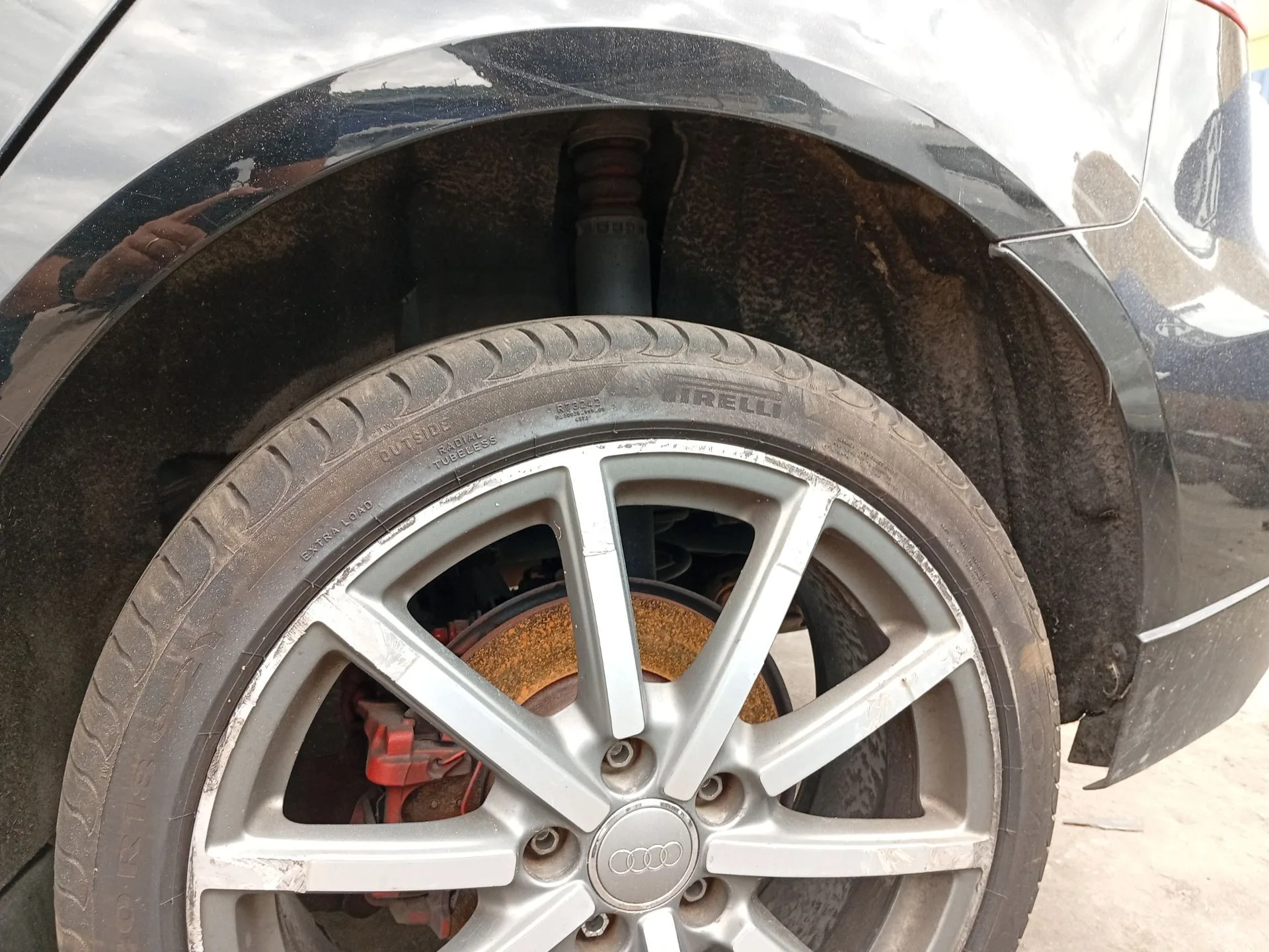 Paso De Rueda Trasero Izquierdo para Audi A3 Sportback (8Va, 8Vf)