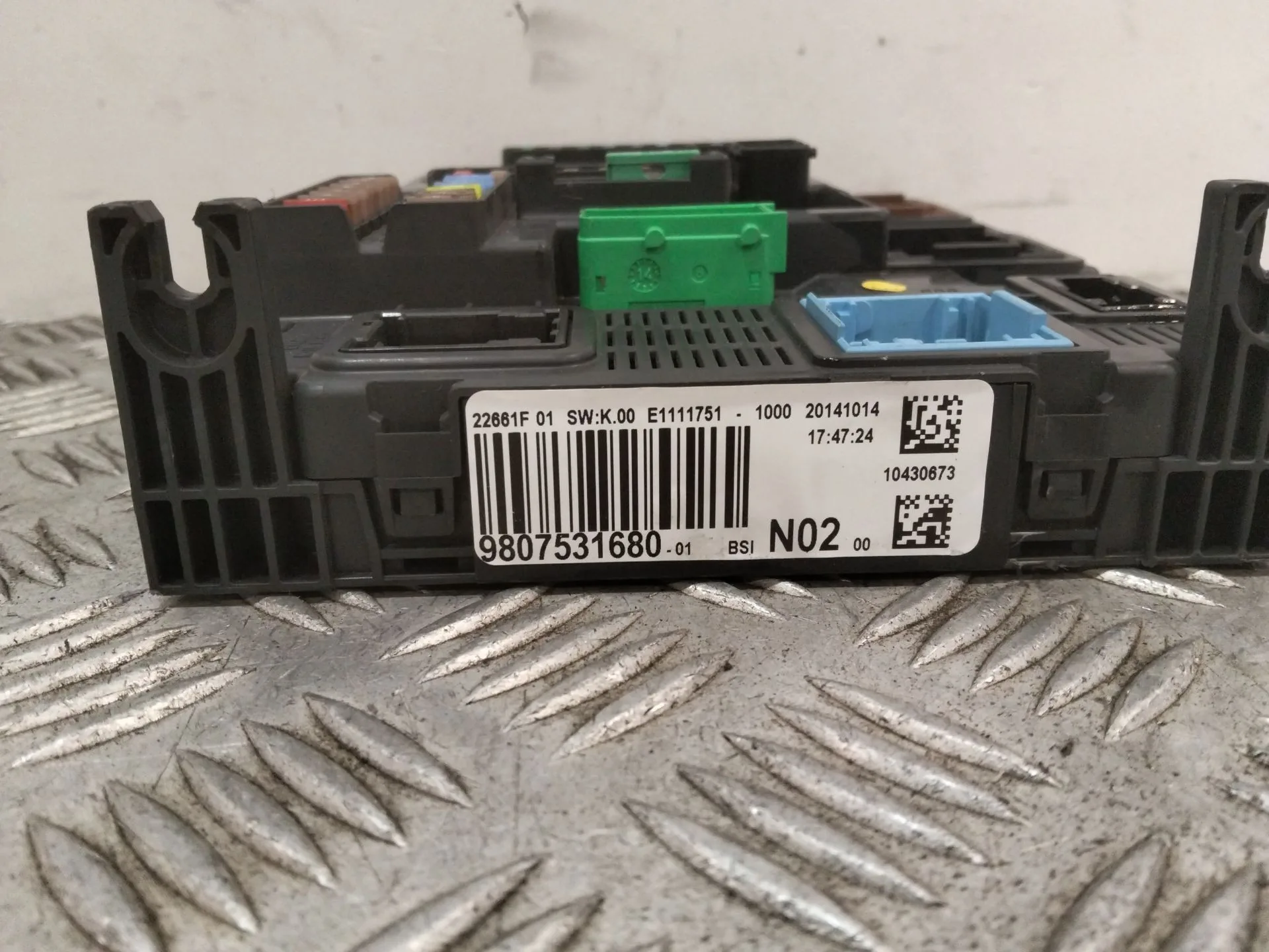 Caja Reles / Fusibles para Citroën C4 Cactus