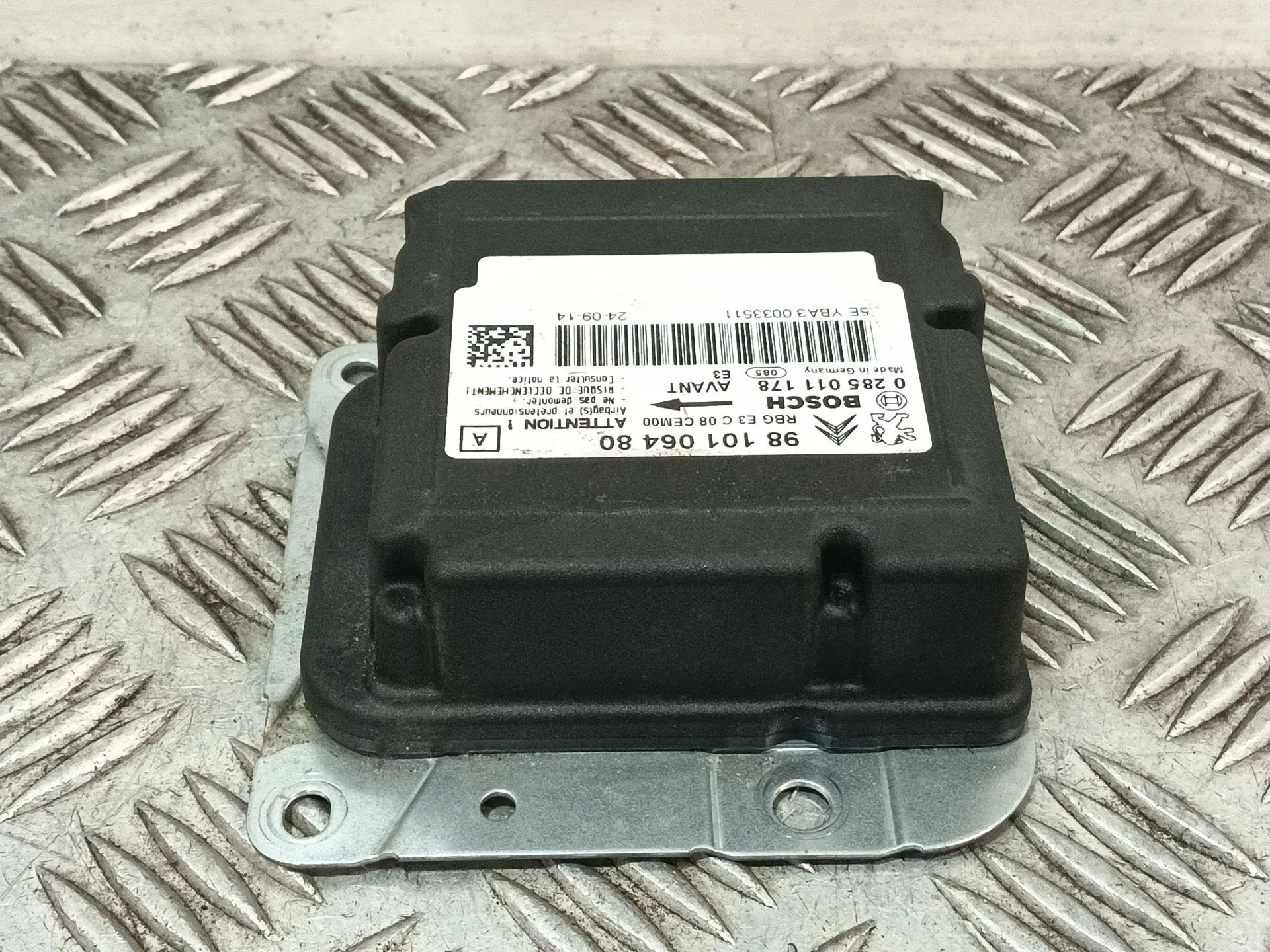 Centralita Airbag para Citroën C4 Cactus