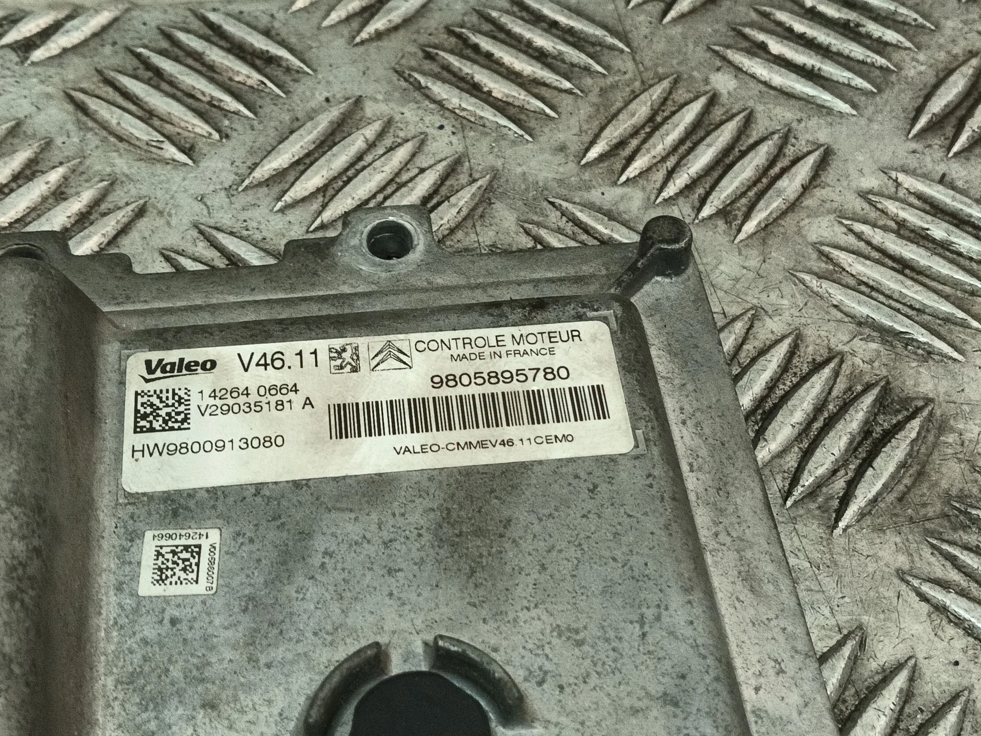 Centralita Motor Uce para Citroën C4 Cactus