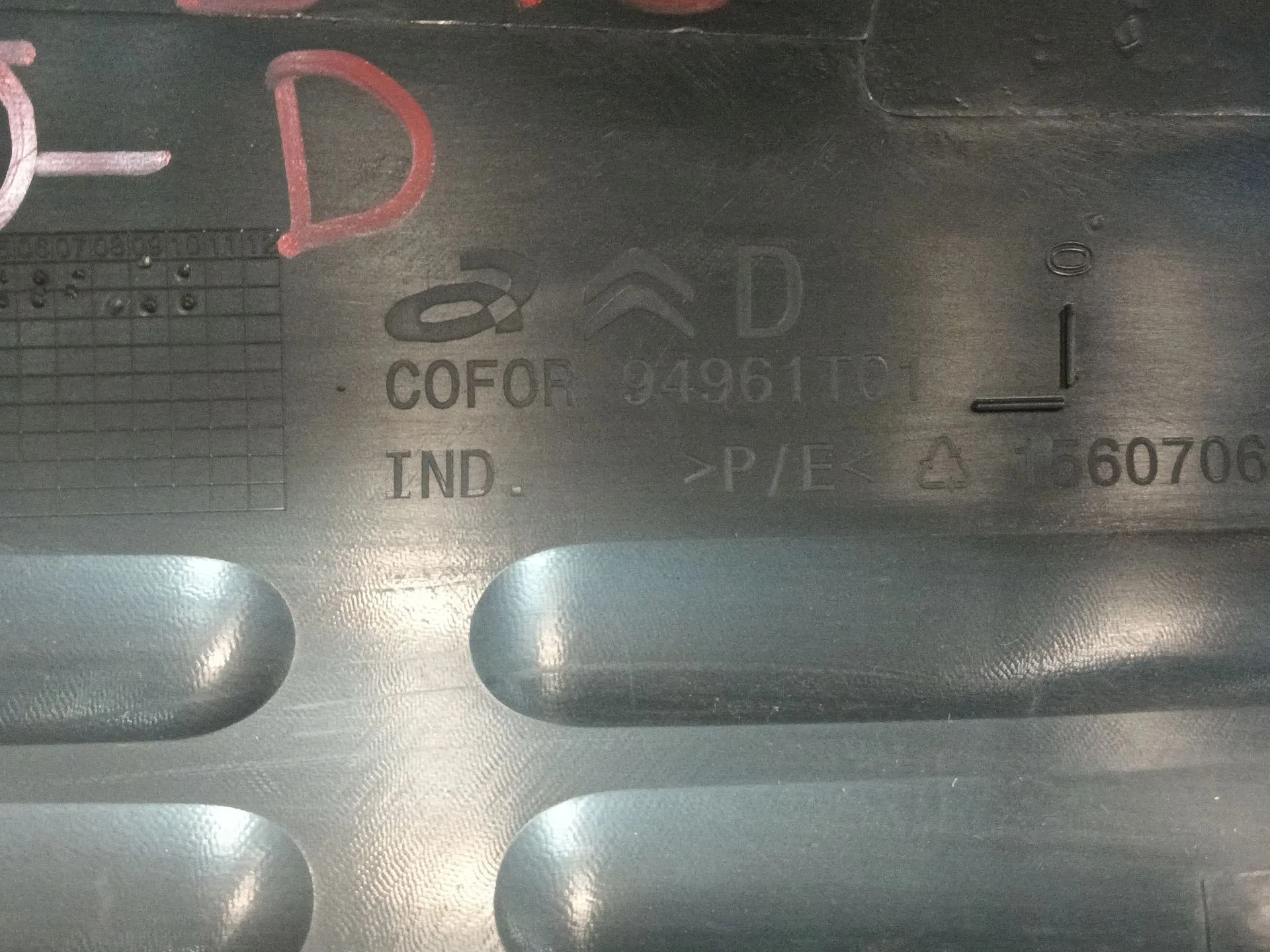 Guarnecido Puerta Delantera Derecha para Citroën C4 Cactus