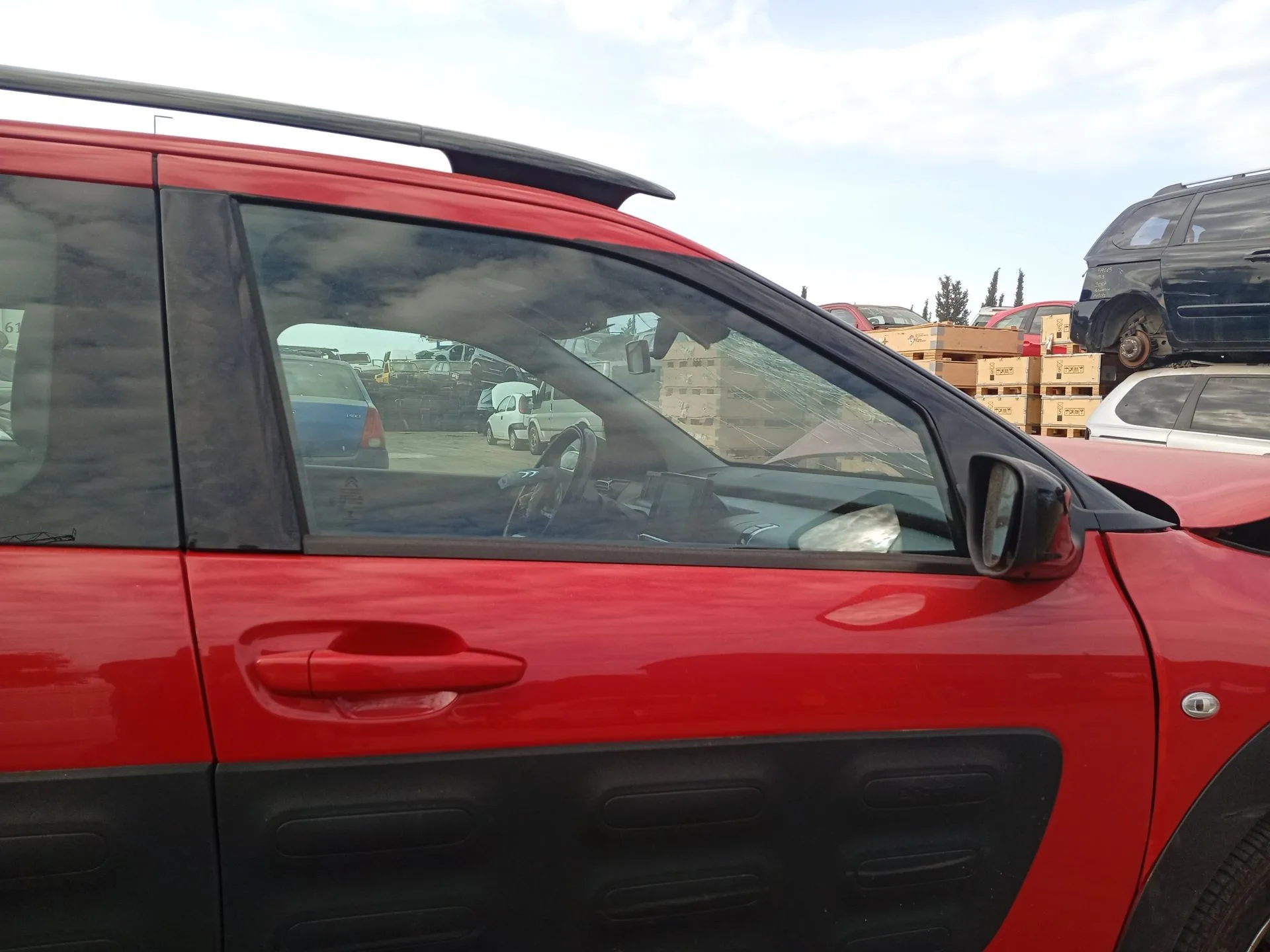 Luna Delantera Derecha para Citroën C4 Cactus