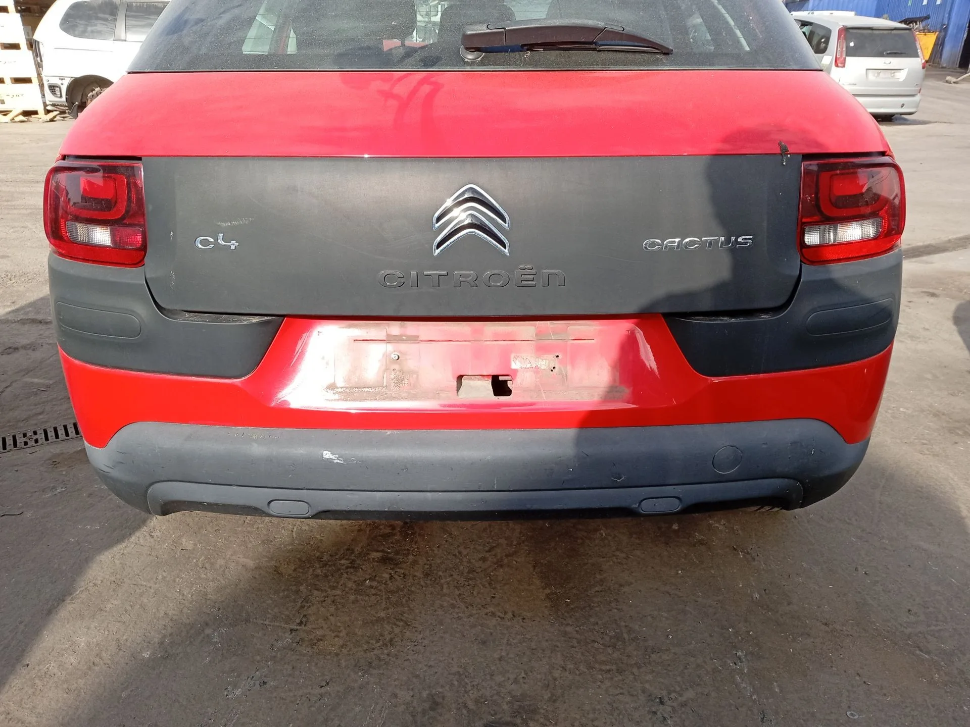 Paragolpes Trasero para Citroën C4 Cactus