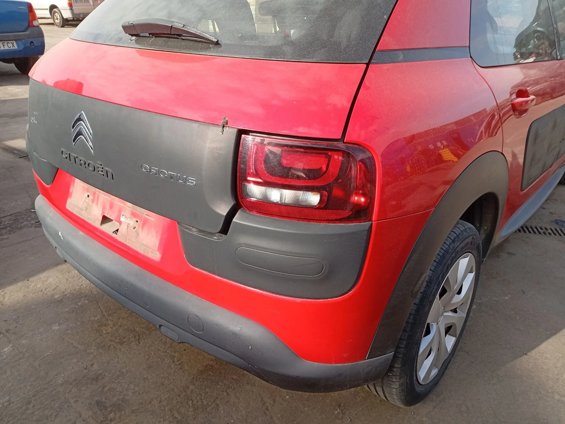 Paragolpes Trasero para Citroën C4 Cactus