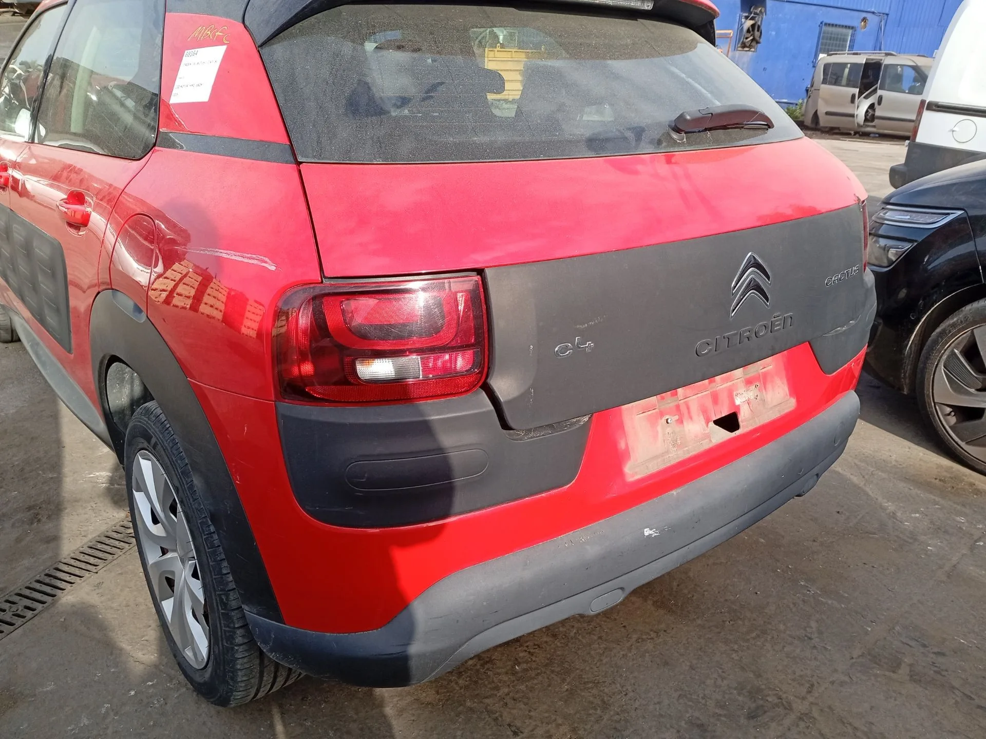 Paragolpes Trasero para Citroën C4 Cactus