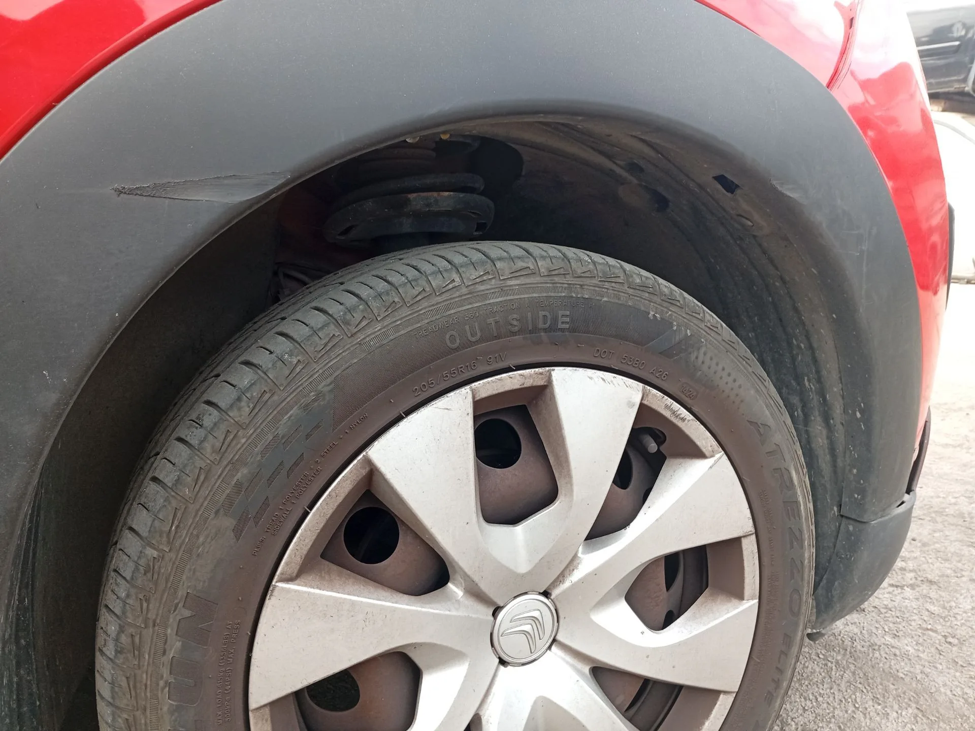 Paso De Rueda Delantero Derecho para Citroën C4 Cactus