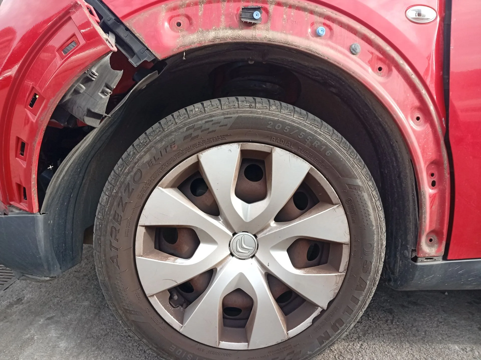 Paso De Rueda Delantero Izquierdo para Citroën C4 Cactus
