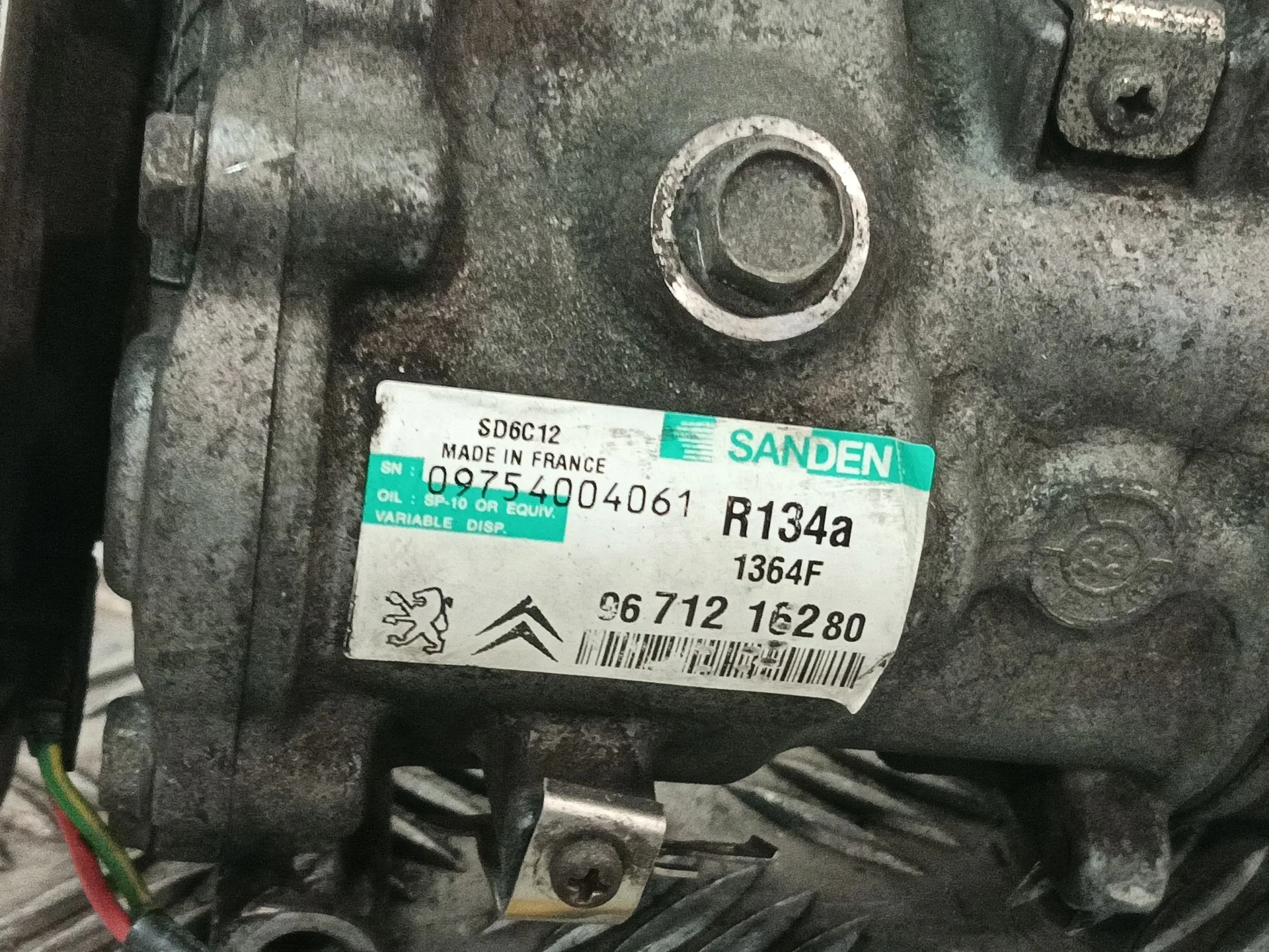 Compresor Aire Acondicionado para Citroën C4 Ii (Nc_)