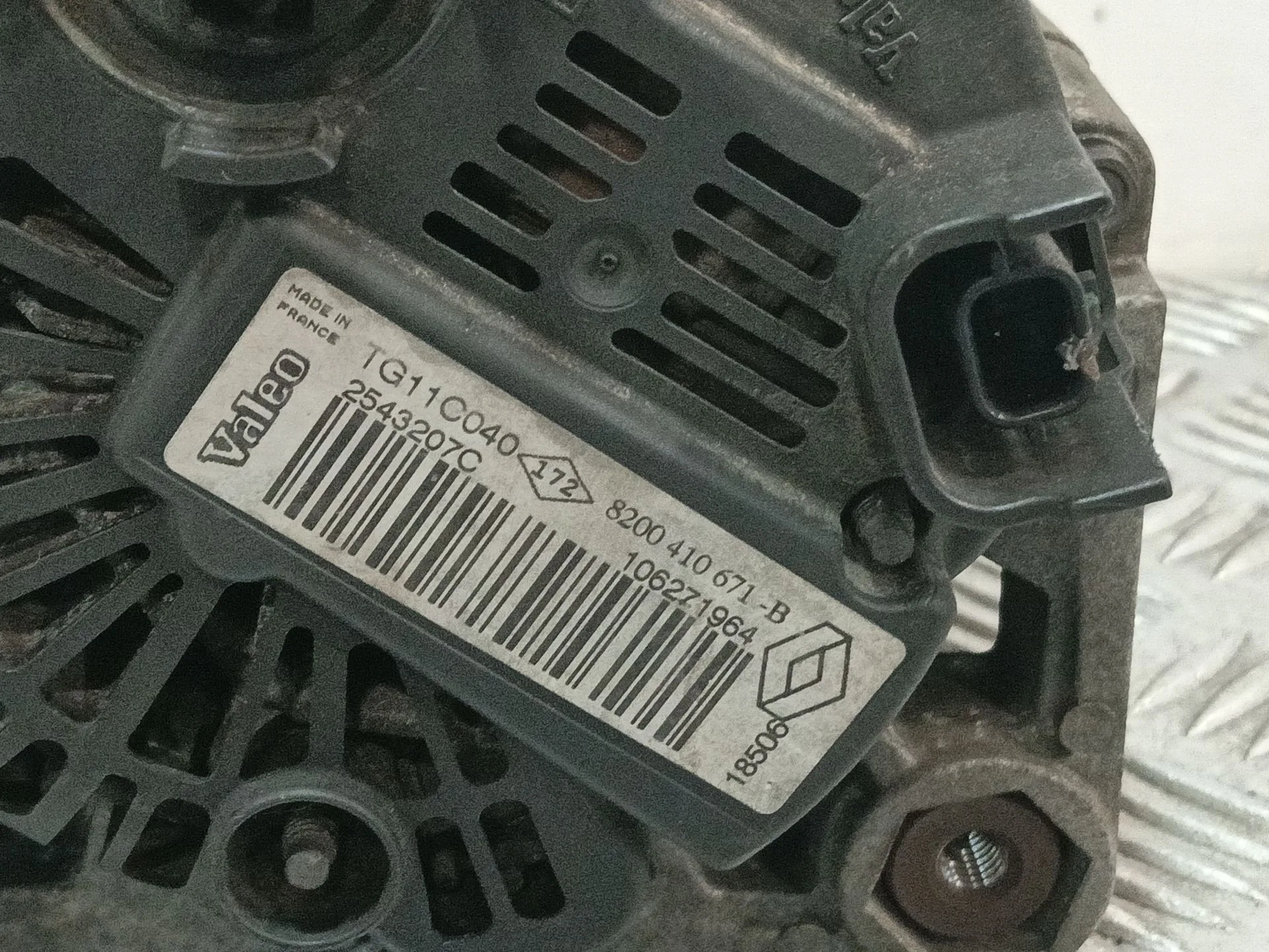 Alternador para Renault Megane Ii Coupe/Cabrio