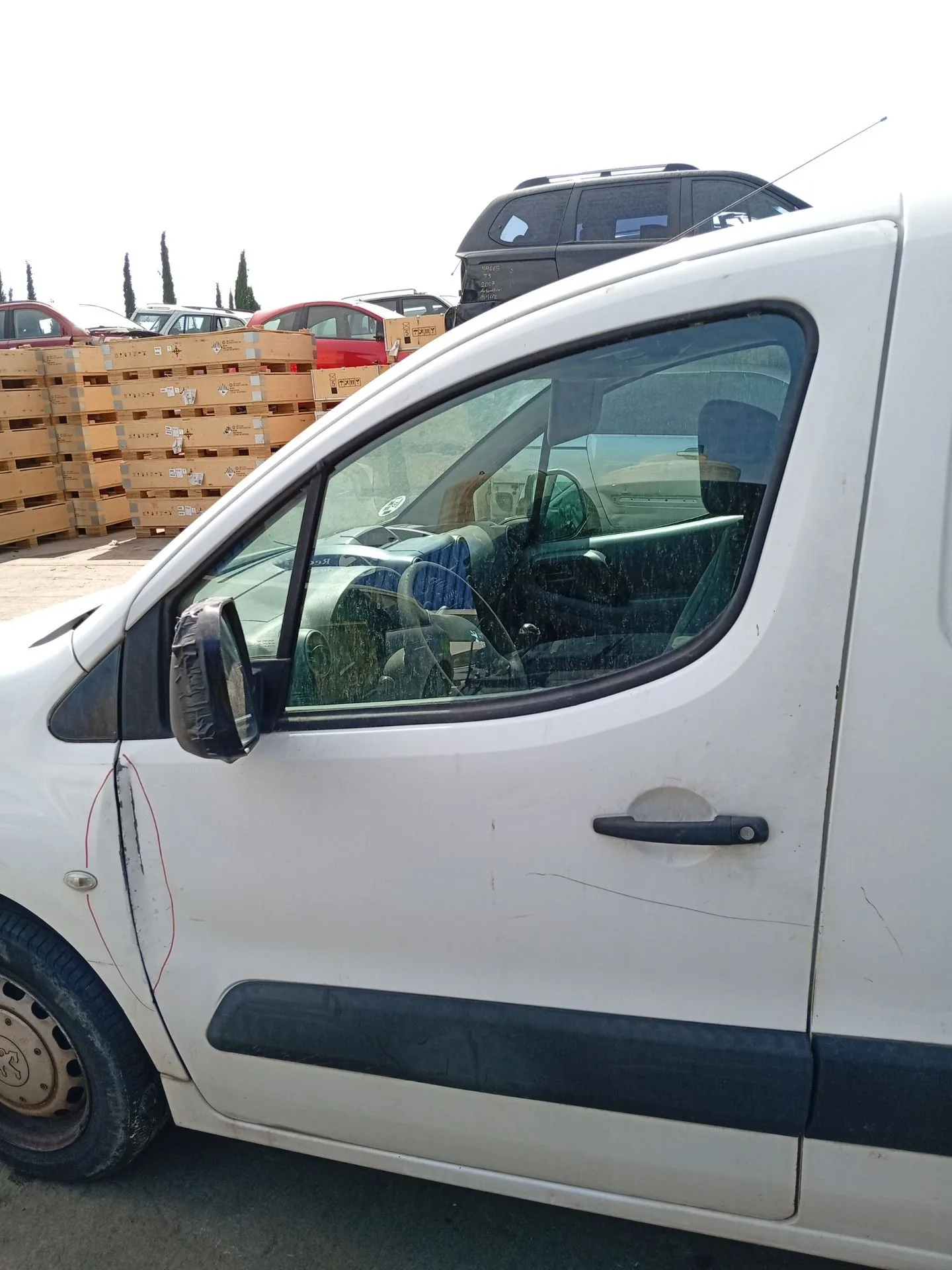 Puerta Delantera Izquierda para Peugeot Partner Furgoneta/Monovolumen