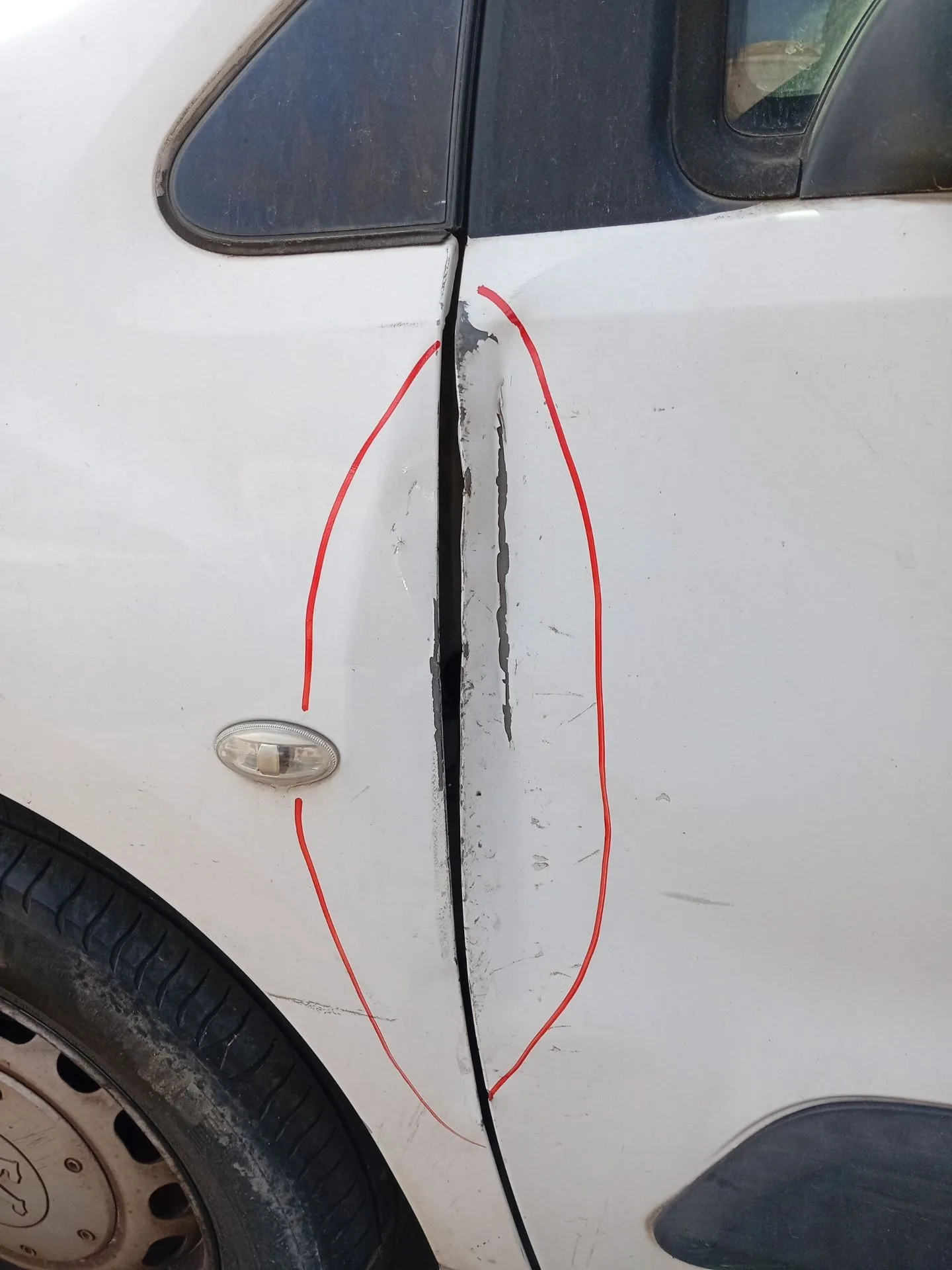 Puerta Delantera Izquierda para Peugeot Partner Furgoneta/Monovolumen