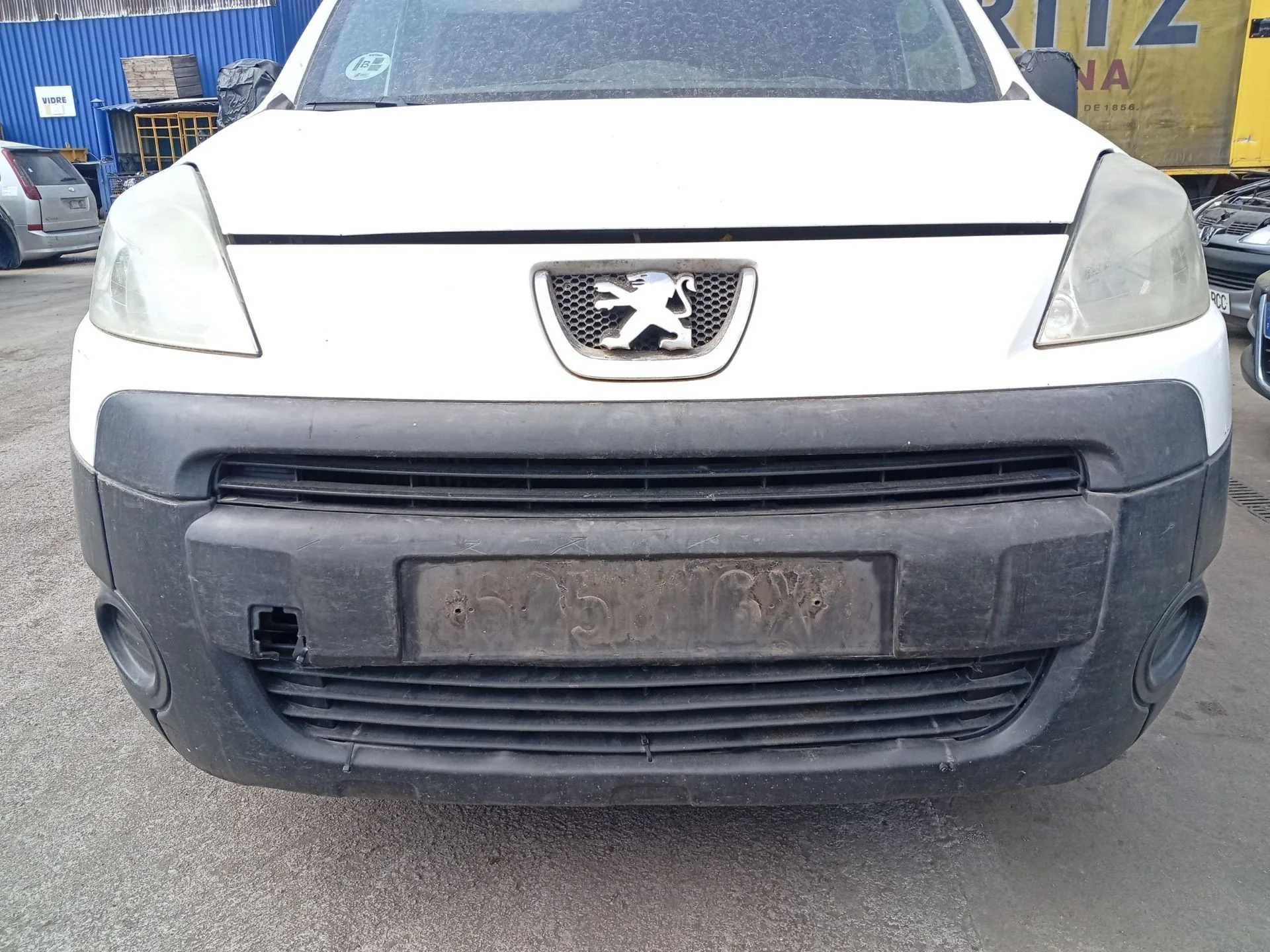 Refuerzo Paragolpes Delantero para Peugeot Partner Furgoneta/Monovolumen