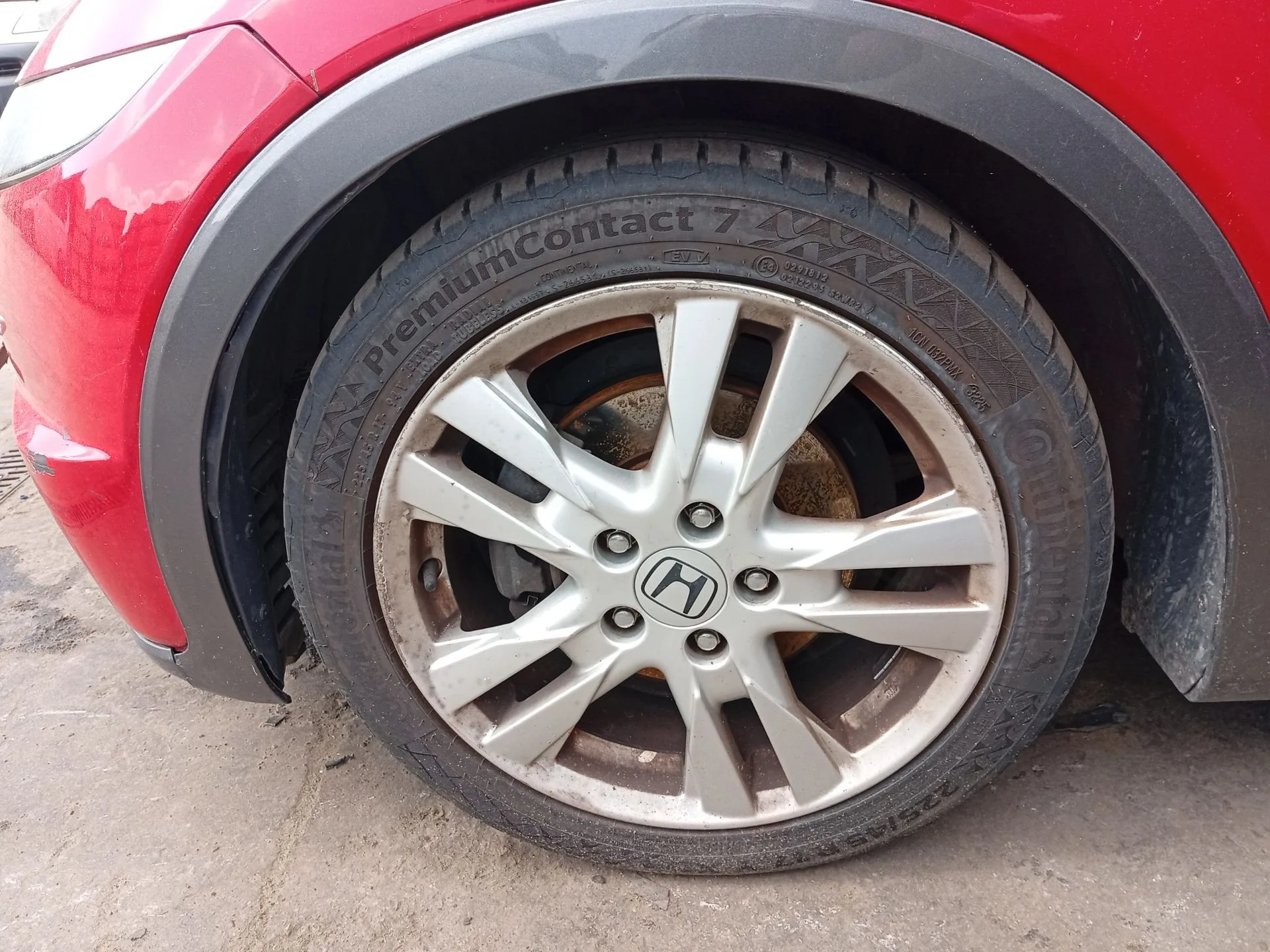 Mangueta Delantera Izquierda para Honda Civic Viii Hatchback (Fn, Fk)