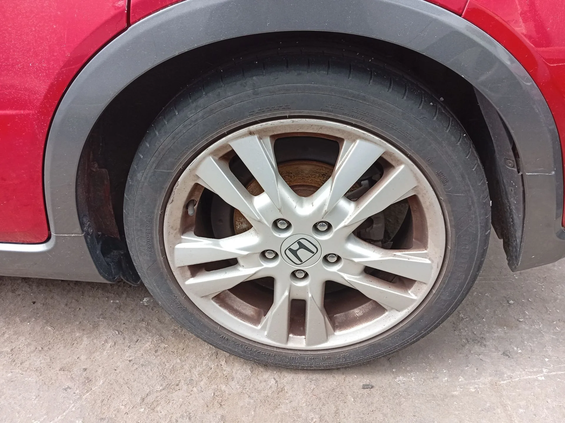 Mangueta Trasera Izquierda para Honda Civic Viii Hatchback (Fn, Fk)