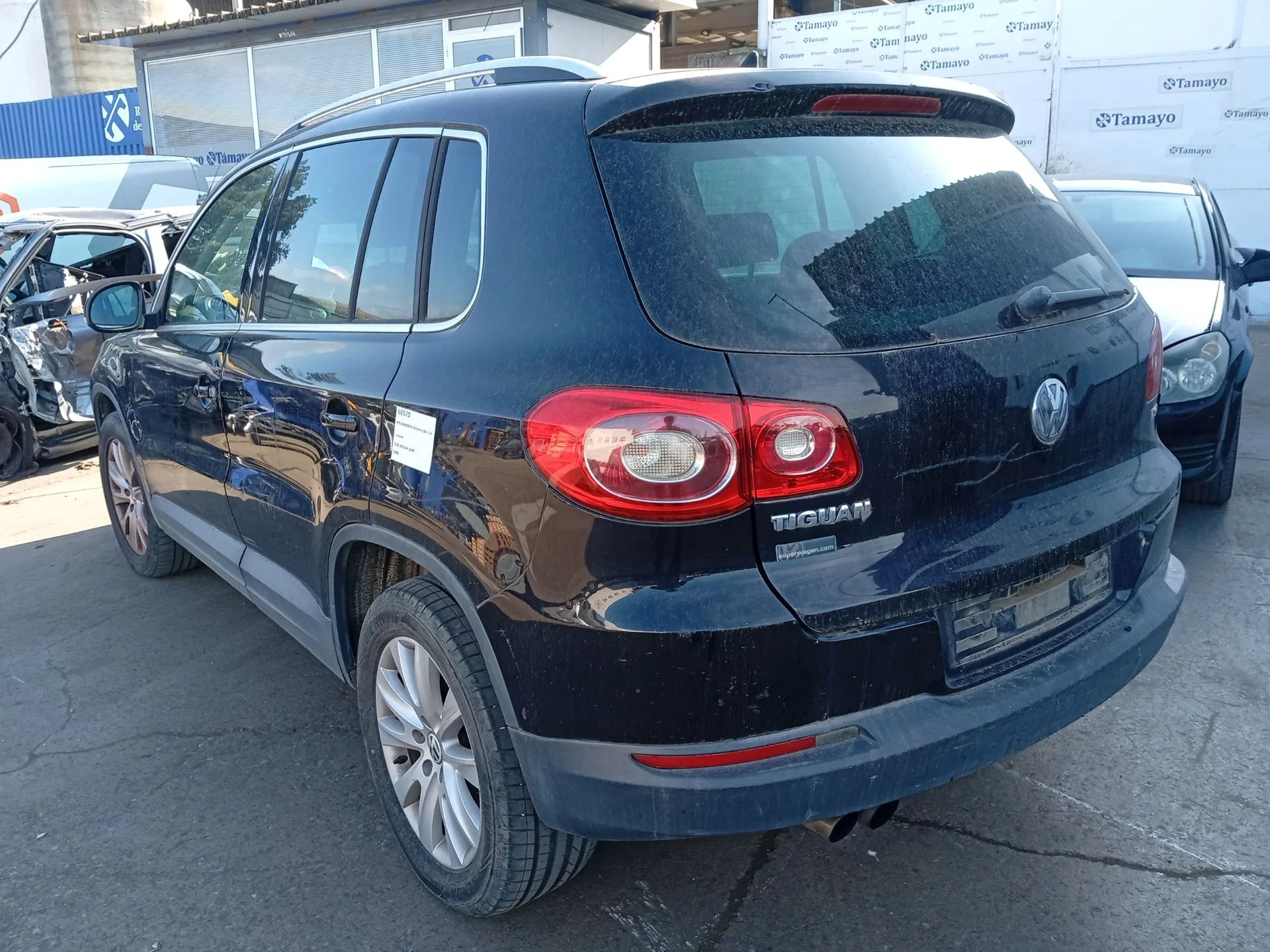 Amortiguador Trasero Izquierdo para Volkswagen Tiguan (5N_)