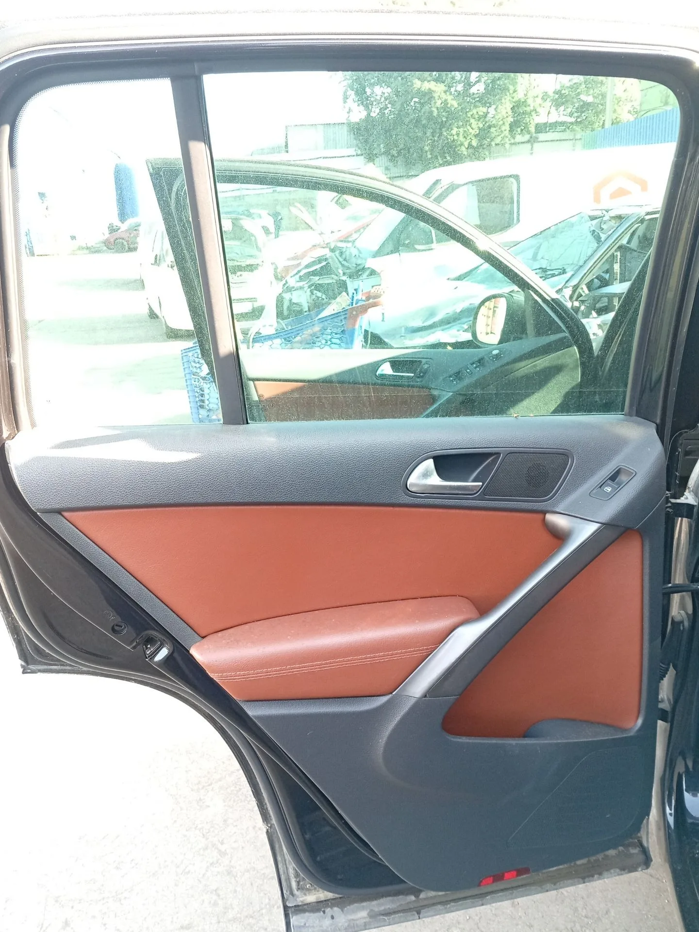 Elevalunas Trasero Izquierdo para Volkswagen Tiguan (5N_)