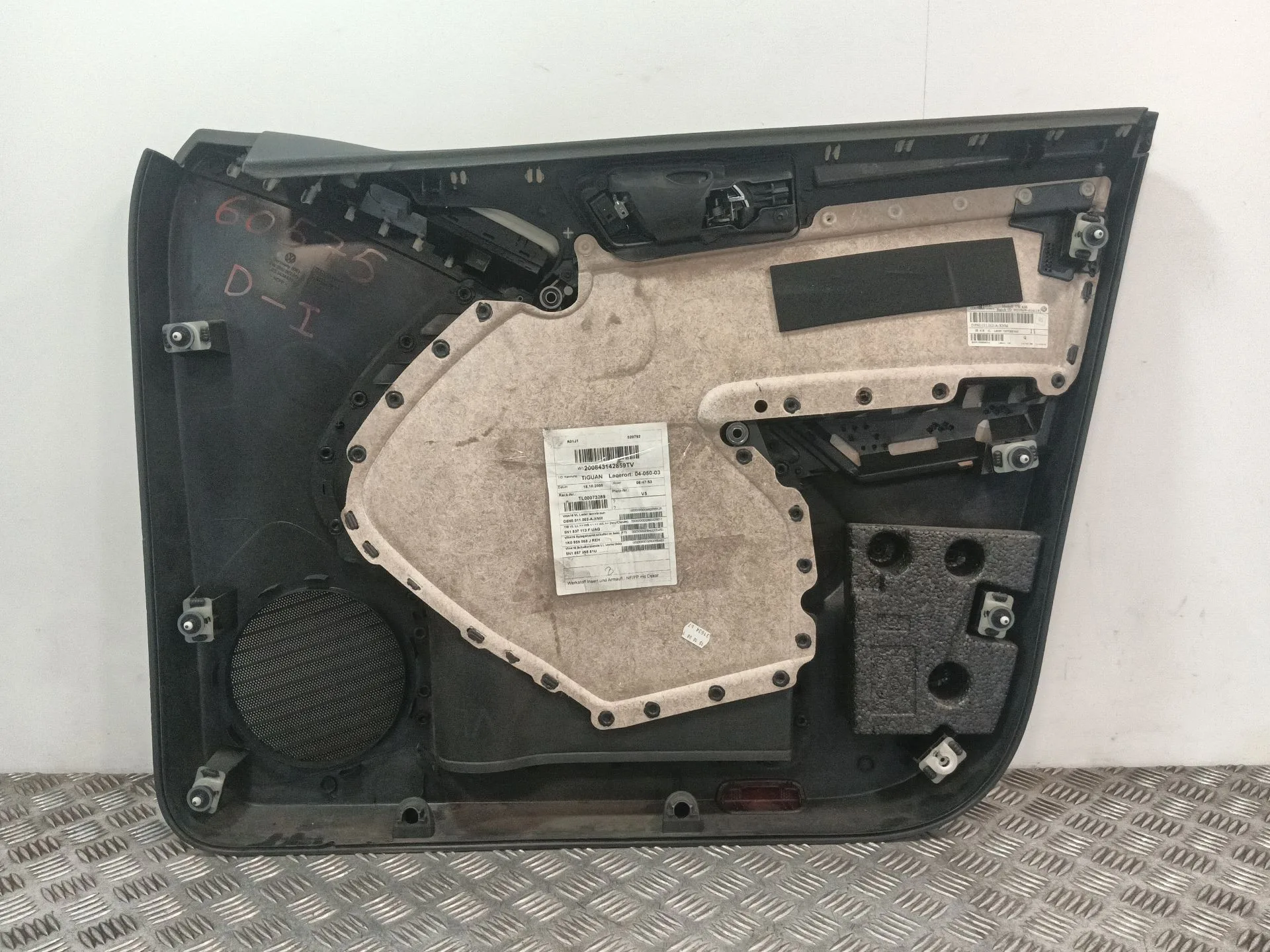 Guarnecido Puerta Delantera Izquierda para Volkswagen Tiguan (5N_)