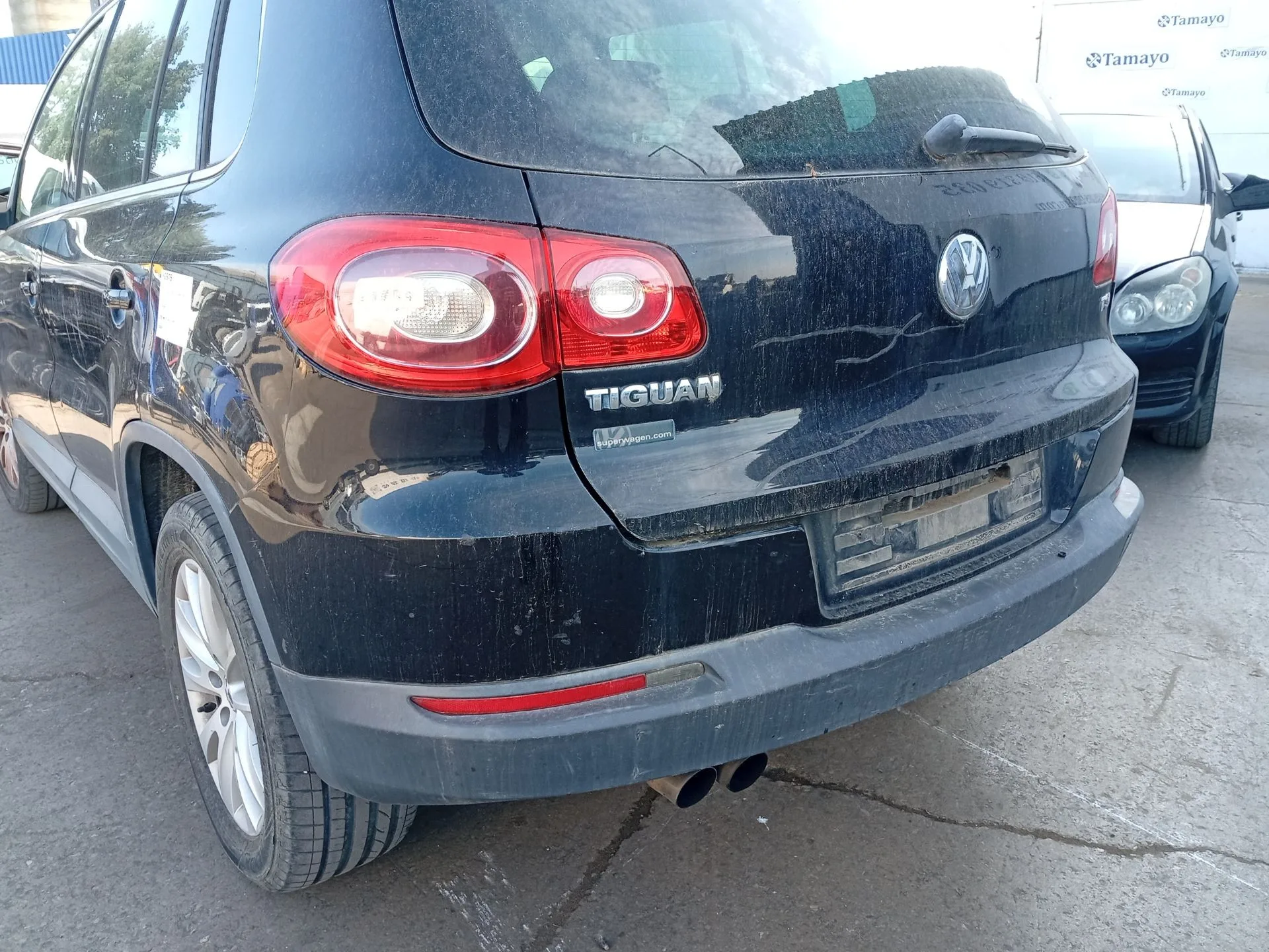 Paragolpes Trasero para Volkswagen Tiguan (5N_)