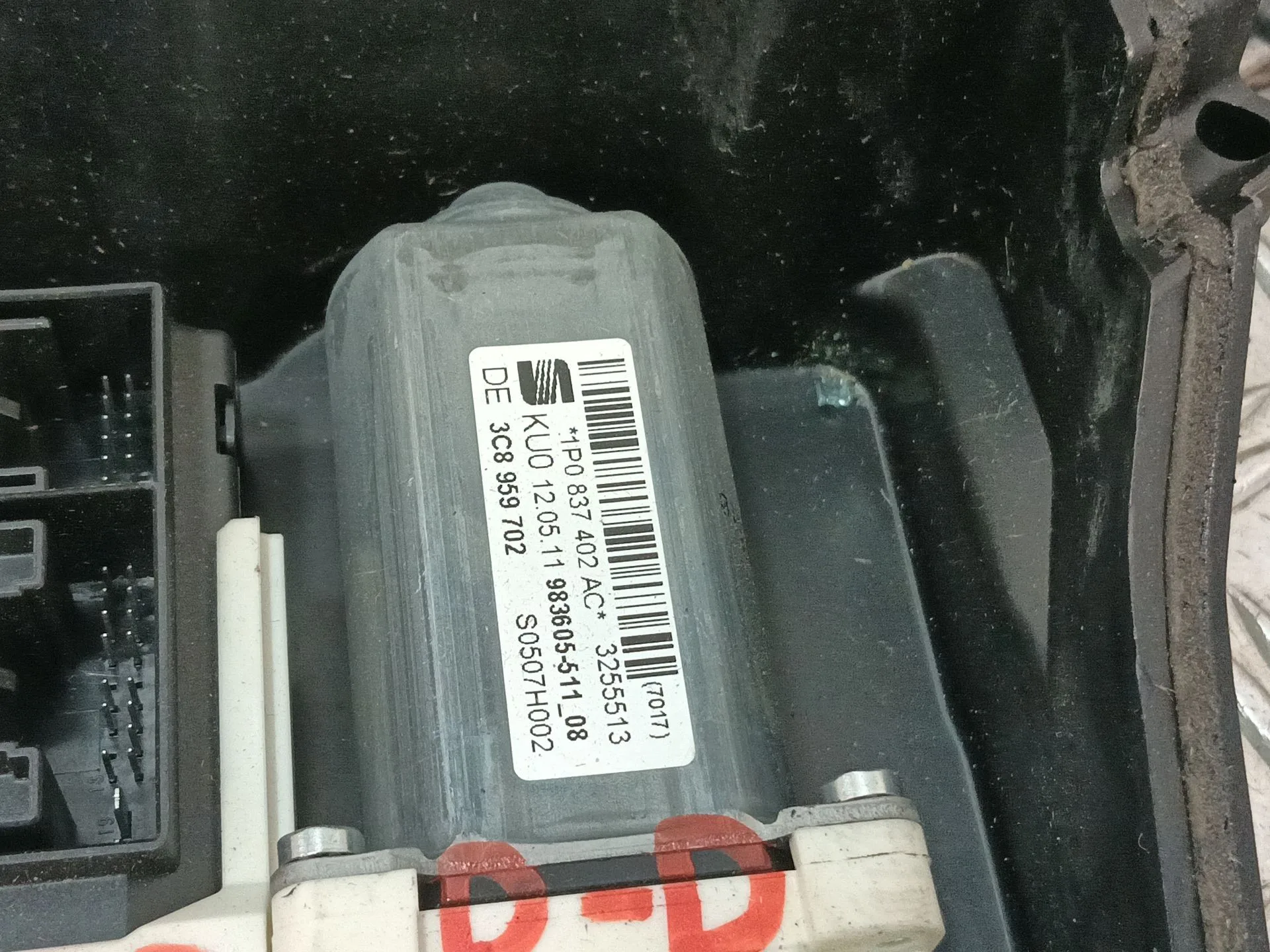 Elevalunas Delantero Derecho para Seat Leon (1P1)