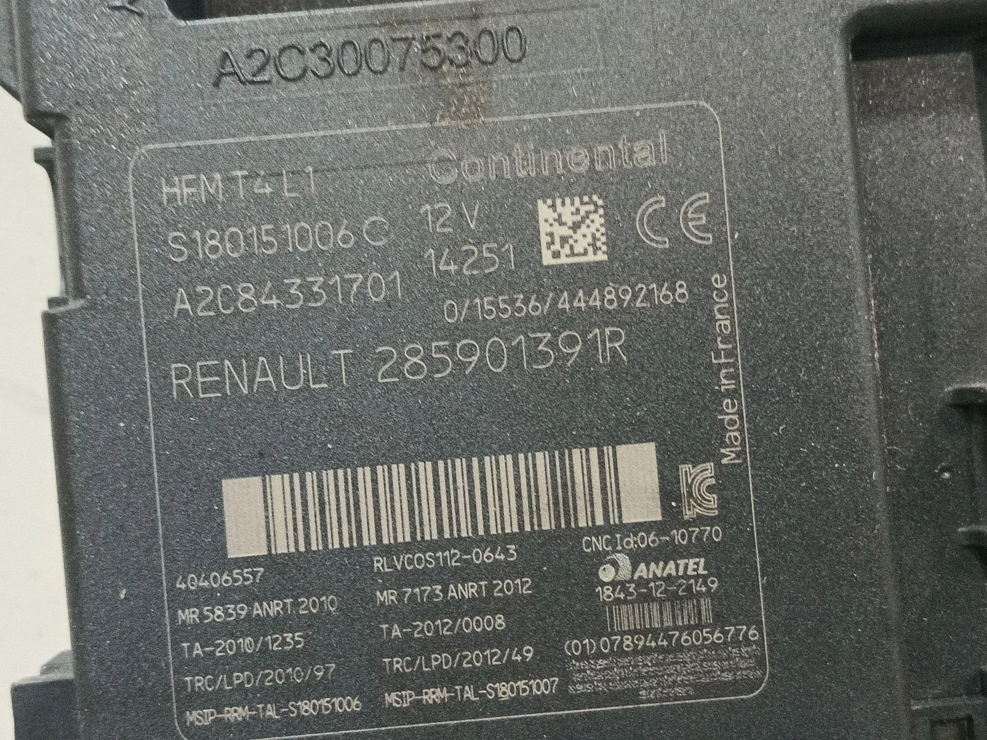 Conmutador De Arranque para Renault Clio Iv (Bh_)