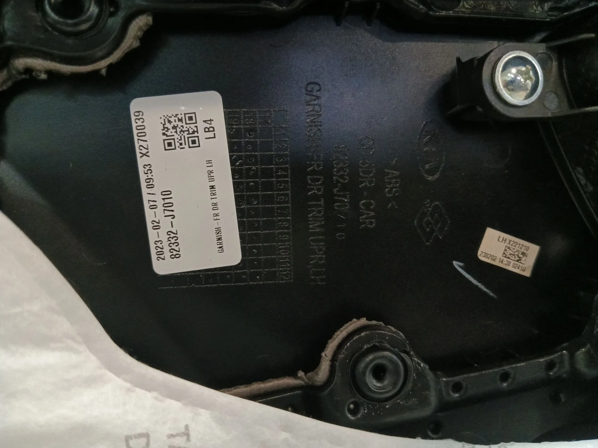 Guarnecido Puerta Delantera Izquierda para Kia Xceed (Cd)
