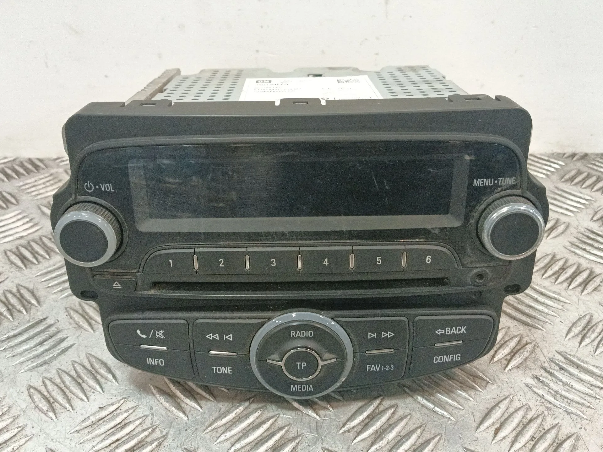 Sistema Audio / Radio Cd para Opel Corsa E Furgoneta/Hatchback (X15)